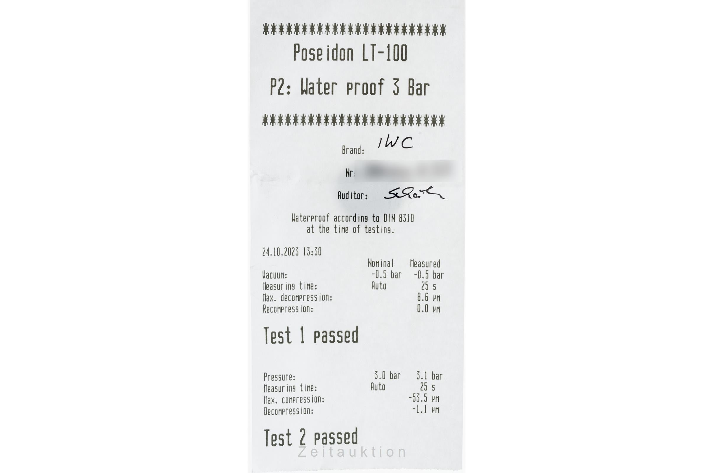 IWC Portugieser acier automatique montre pour hommes IW500114 LP: 13300EUR  [2304582]