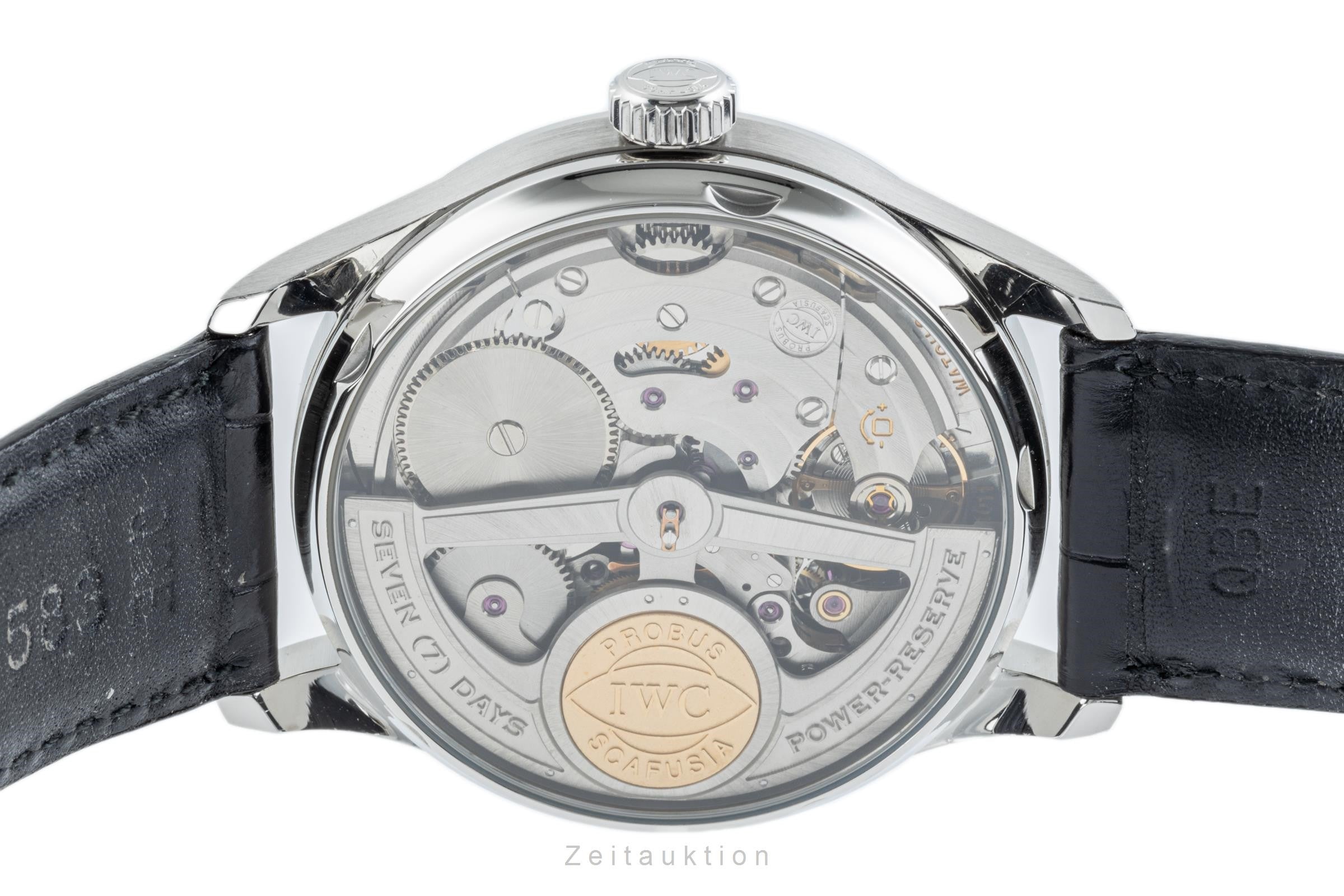 IWC Portugieser acier automatique montre pour hommes IW500114 LP: 13300EUR  [2304582]