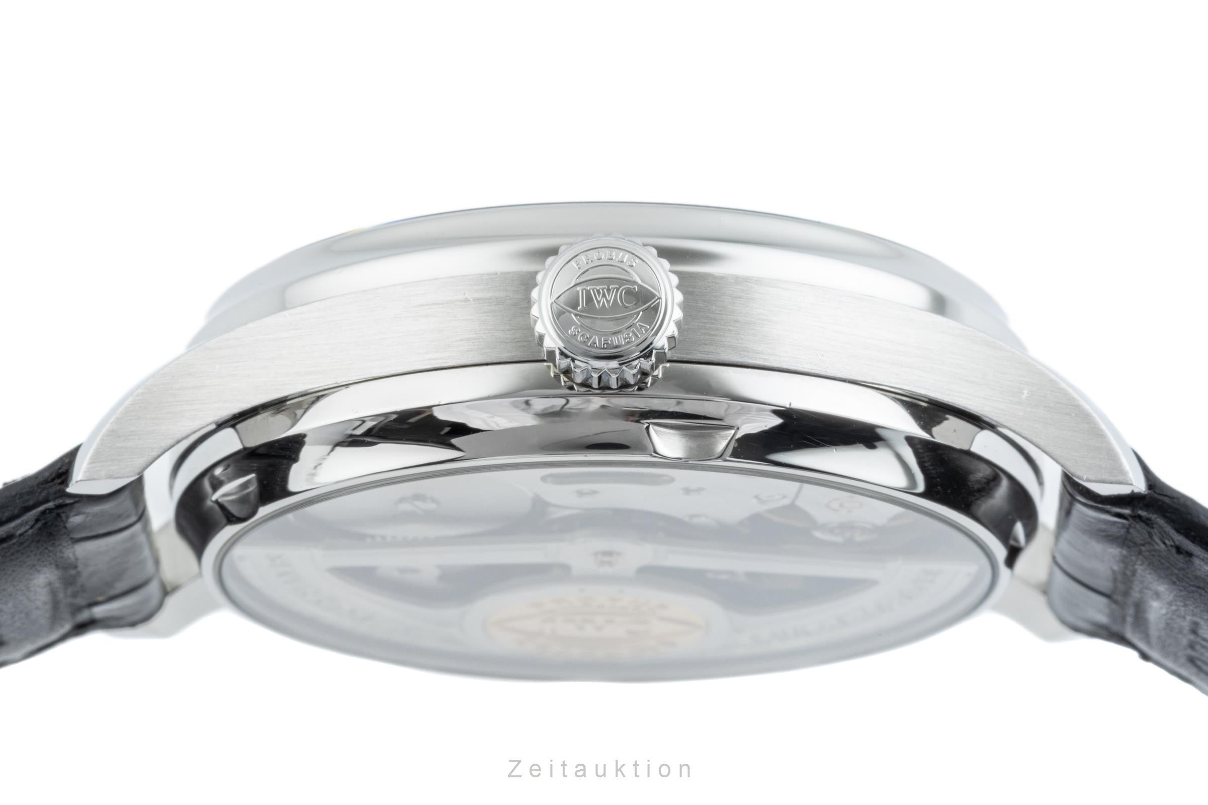 IWC Portugieser acier automatique montre pour hommes IW500114 LP: 13300EUR  [2304582]