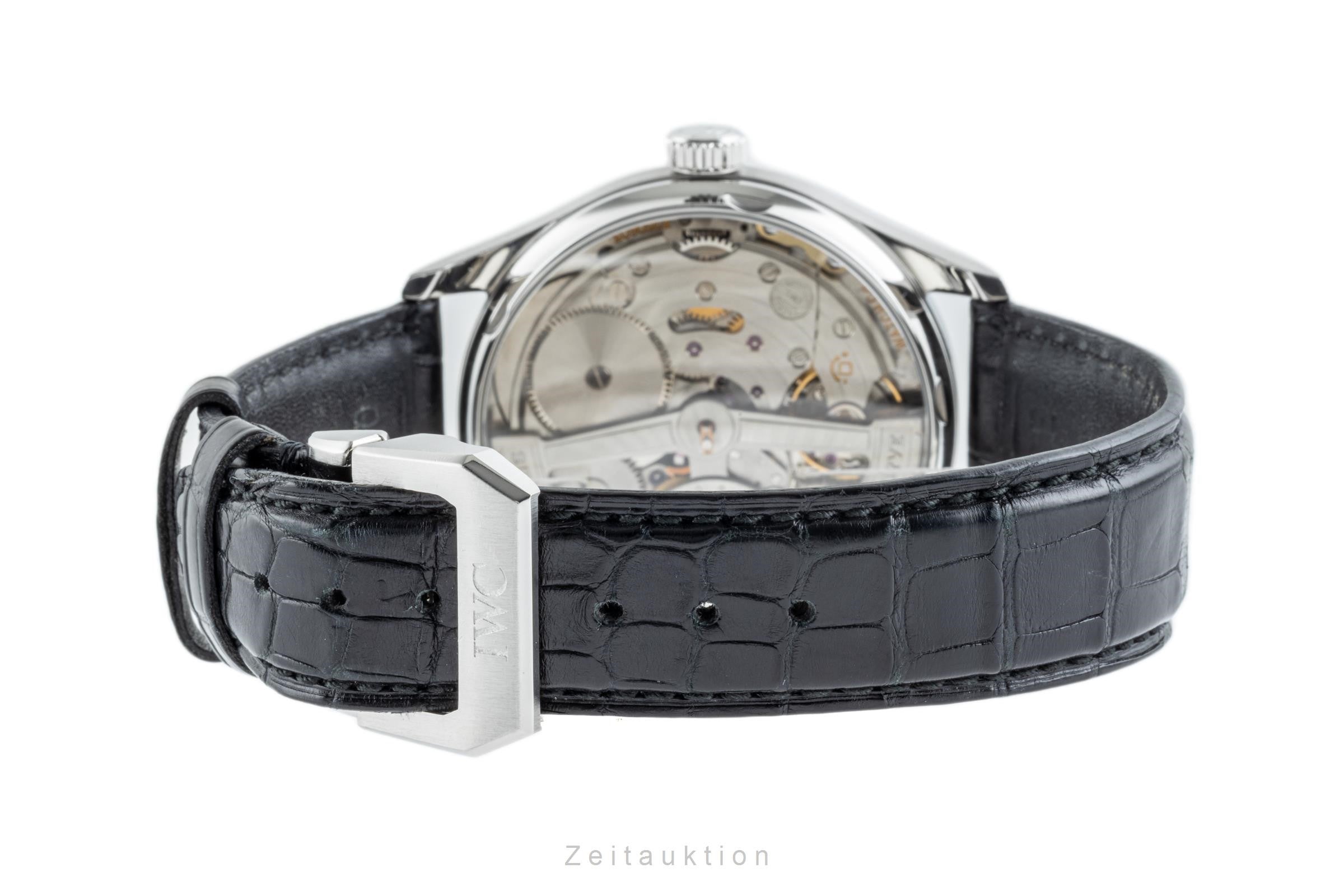 IWC Portugieser acier automatique montre pour hommes IW500114 LP: 13300EUR  [2304582]