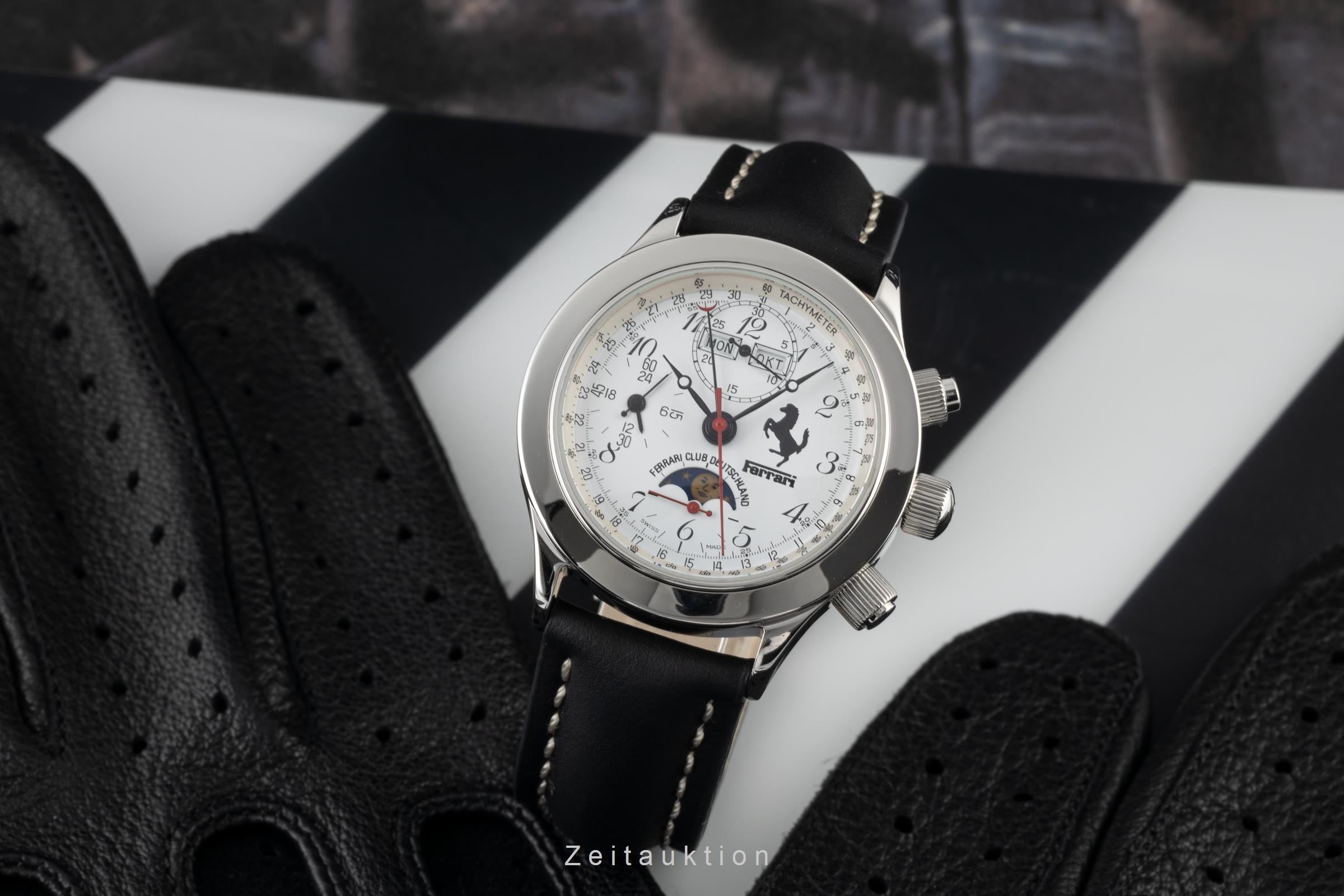 Sinn 6026 St Ferrari Club Deutschland Chronograph Stahl Automatik Ref. 6026.010 [2304583]