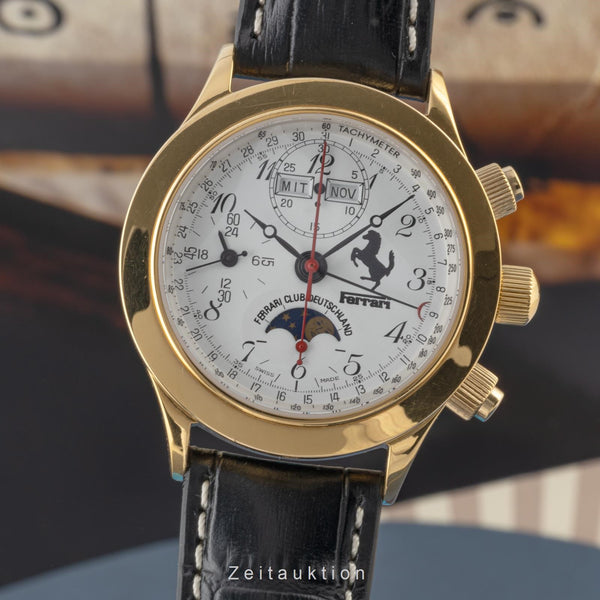 Sinn 6026 chronograph gilt / steel automatic men's watch 6026PL Limited  [2304584]