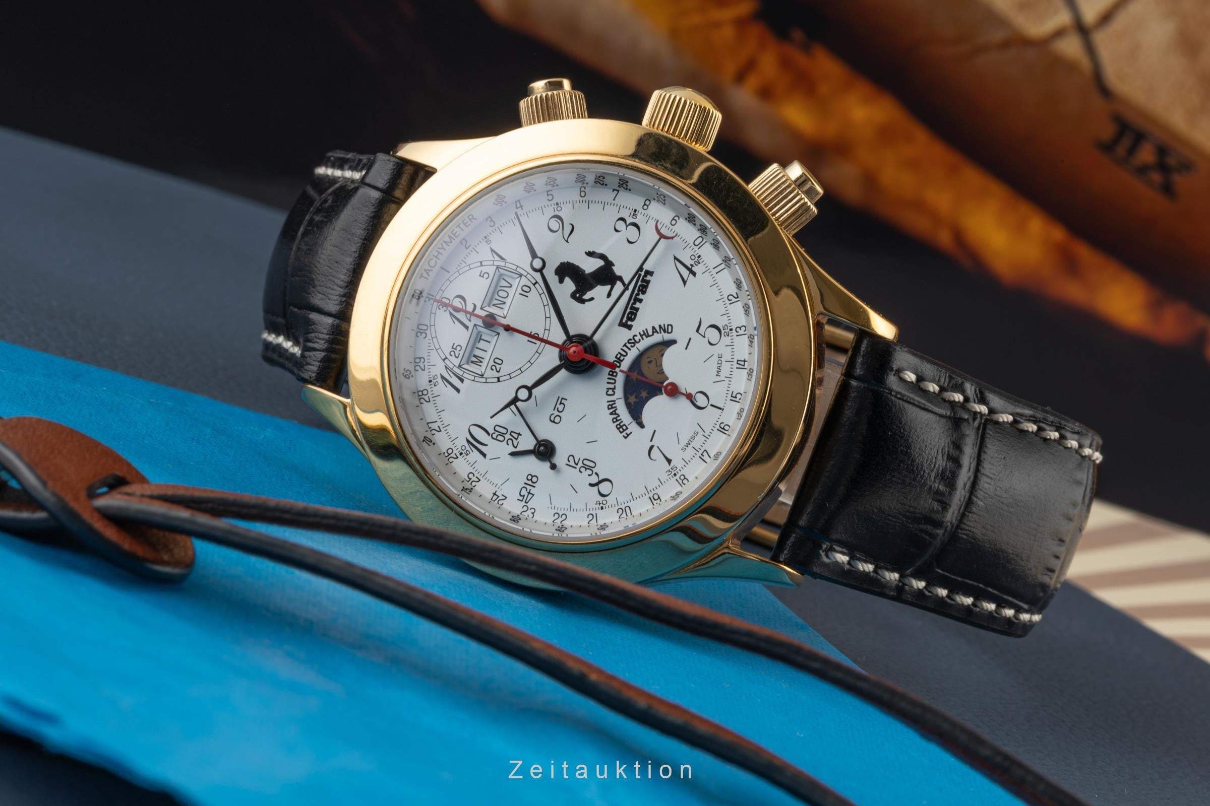 Sinn 6026 chronograph gilt / steel automatic men's watch 6026PL Limited  [2304584]