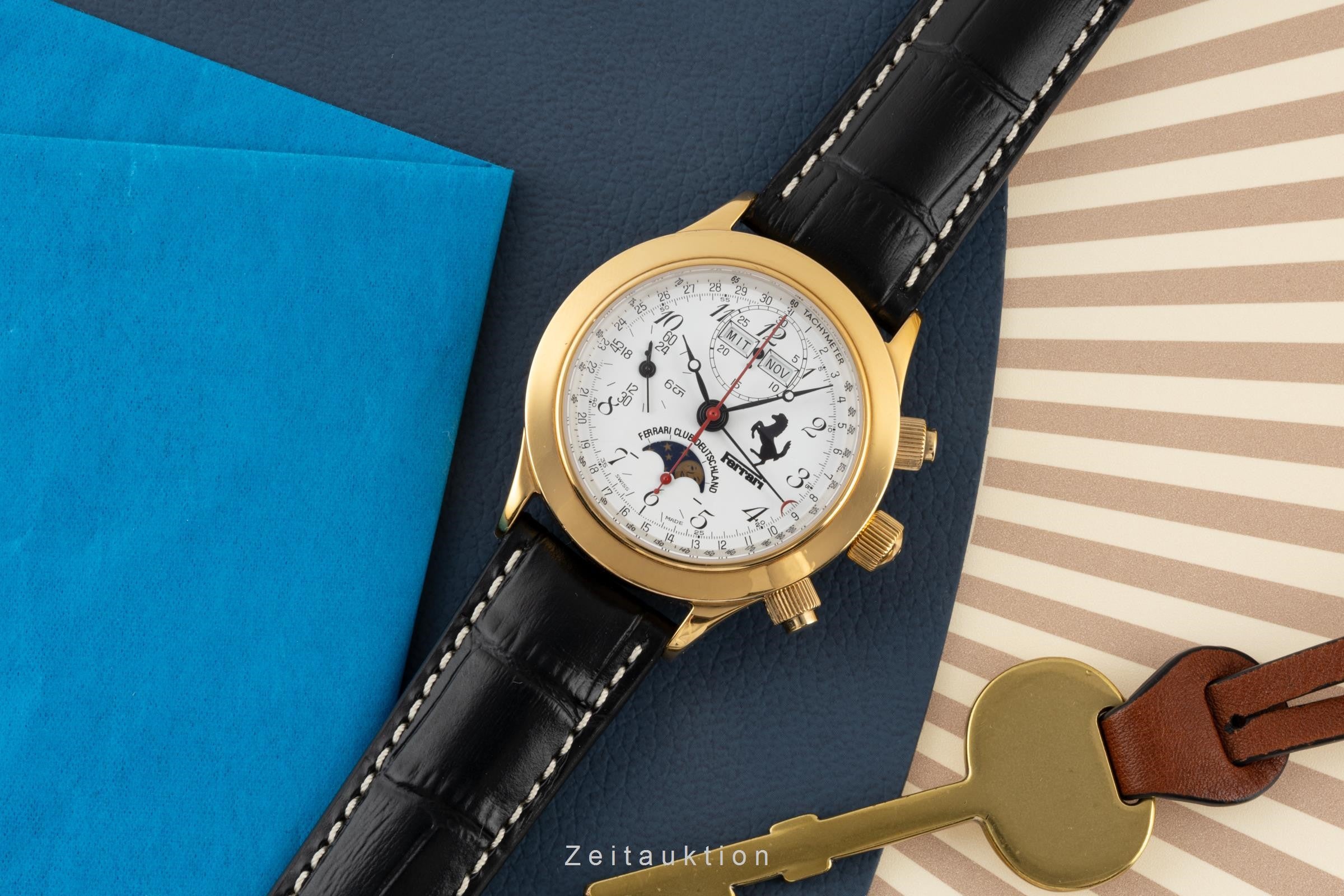 Sinn 6026 chronograph gilt / steel automatic men's watch 6026PL Limited  [2304584]