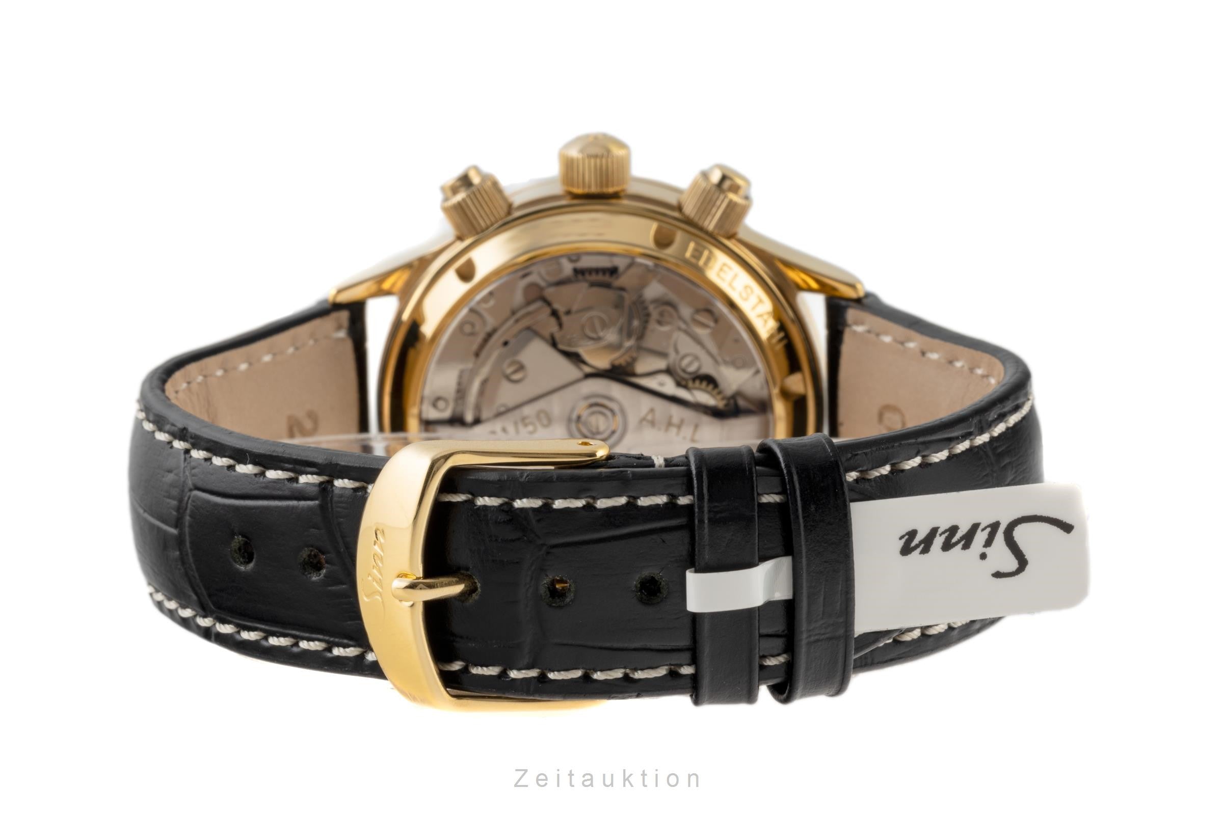 Sinn 6026 chronograph gilt / steel automatic men's watch 6026PL Limited  [2304584]