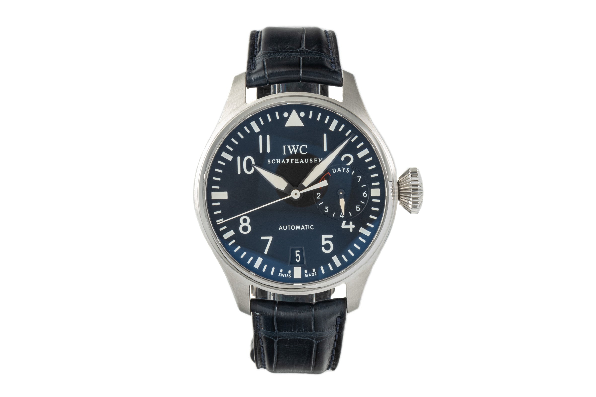 IWC Schaffhausen Big Pilot 7 Days Flieger Automatik Stahl Herrenuhr Ref. IW5004 [2304596]