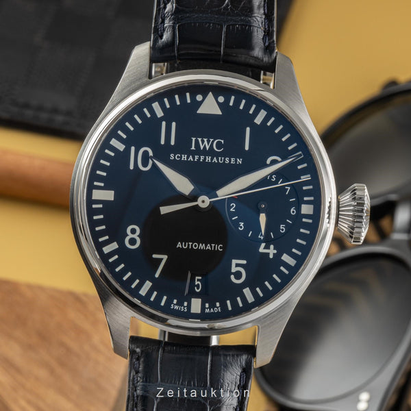 IWC Schaffhausen Big Pilot 7 Days Flieger Automatik Stahl Herrenuhr Ref. IW5004 [2304596]