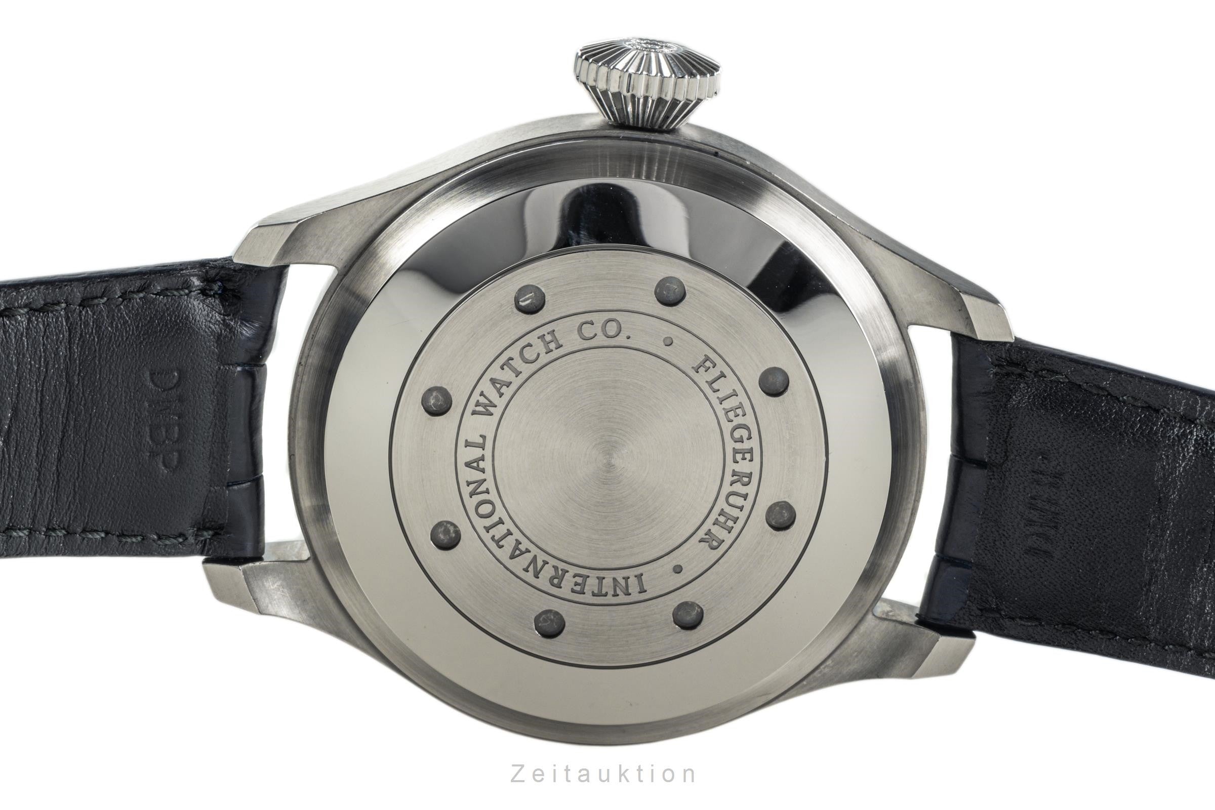 IWC Schaffhausen Big Pilot 7 Days Flieger Automatik Stahl Herrenuhr Ref. IW5004 [2304596]