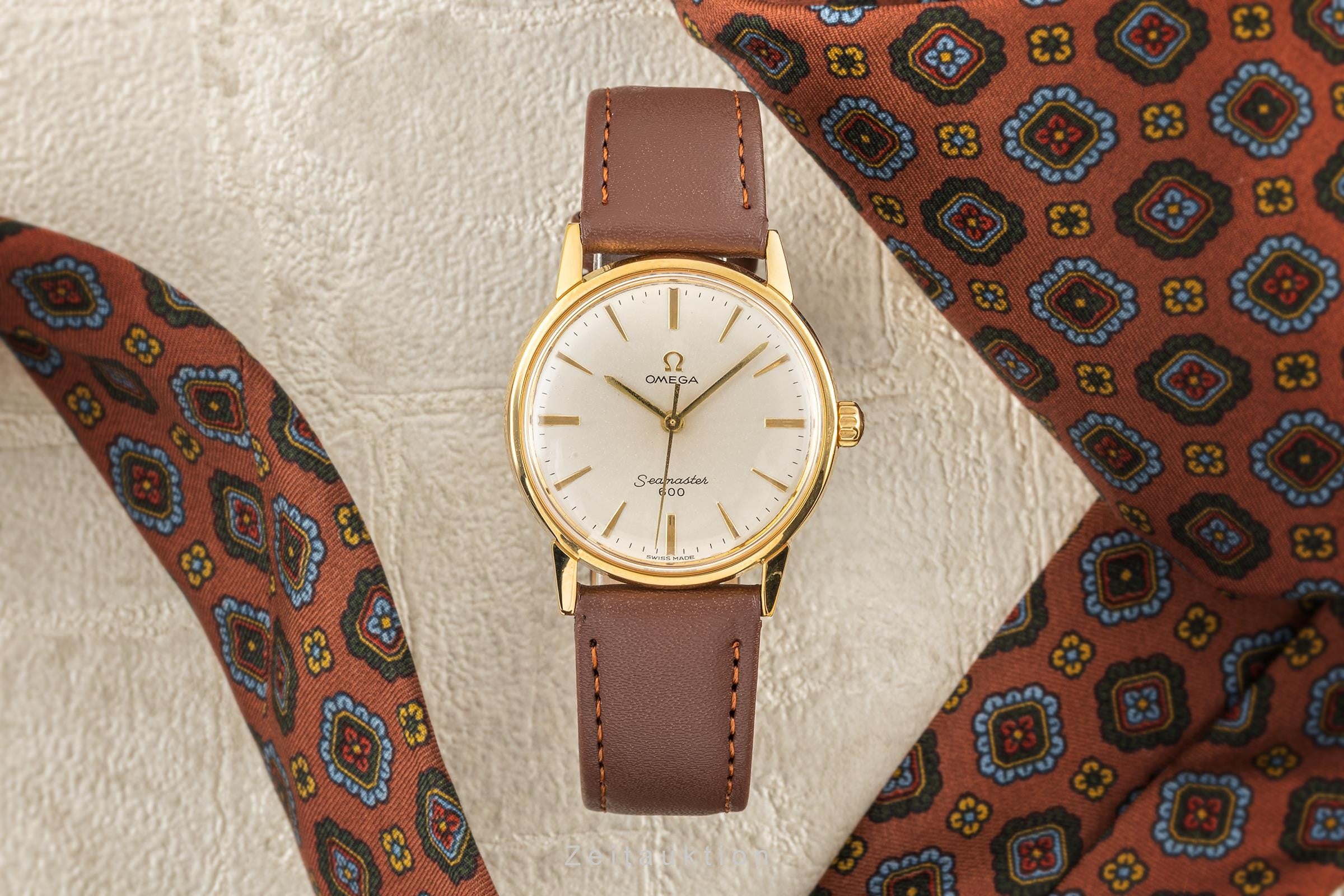 Omega Seamaster laiton doré à remontage manuel montre pour hommes 135.012  [2304609]