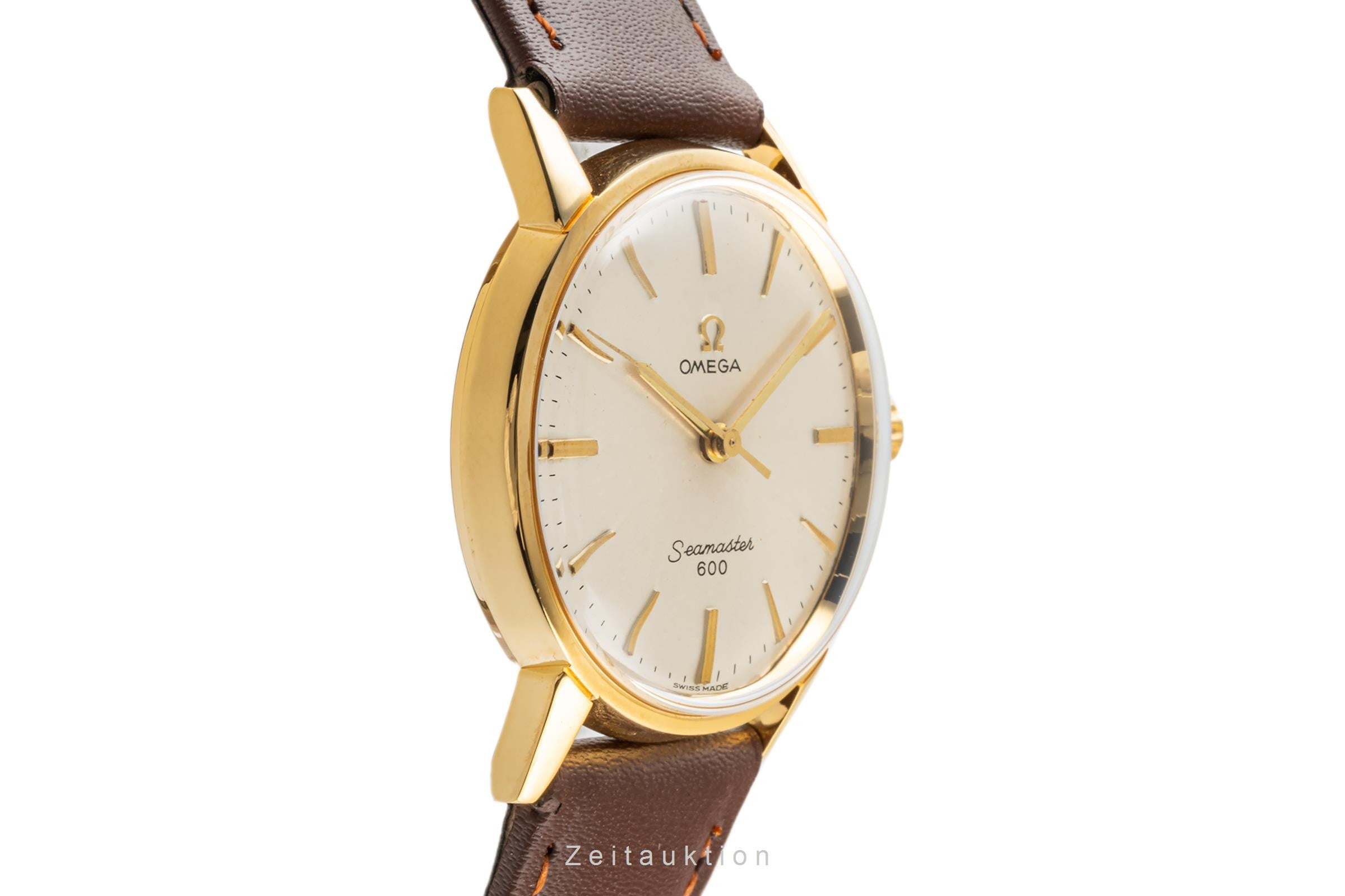 Omega Seamaster gilt-brass manual winding Kal. 600 Ref. 135.012