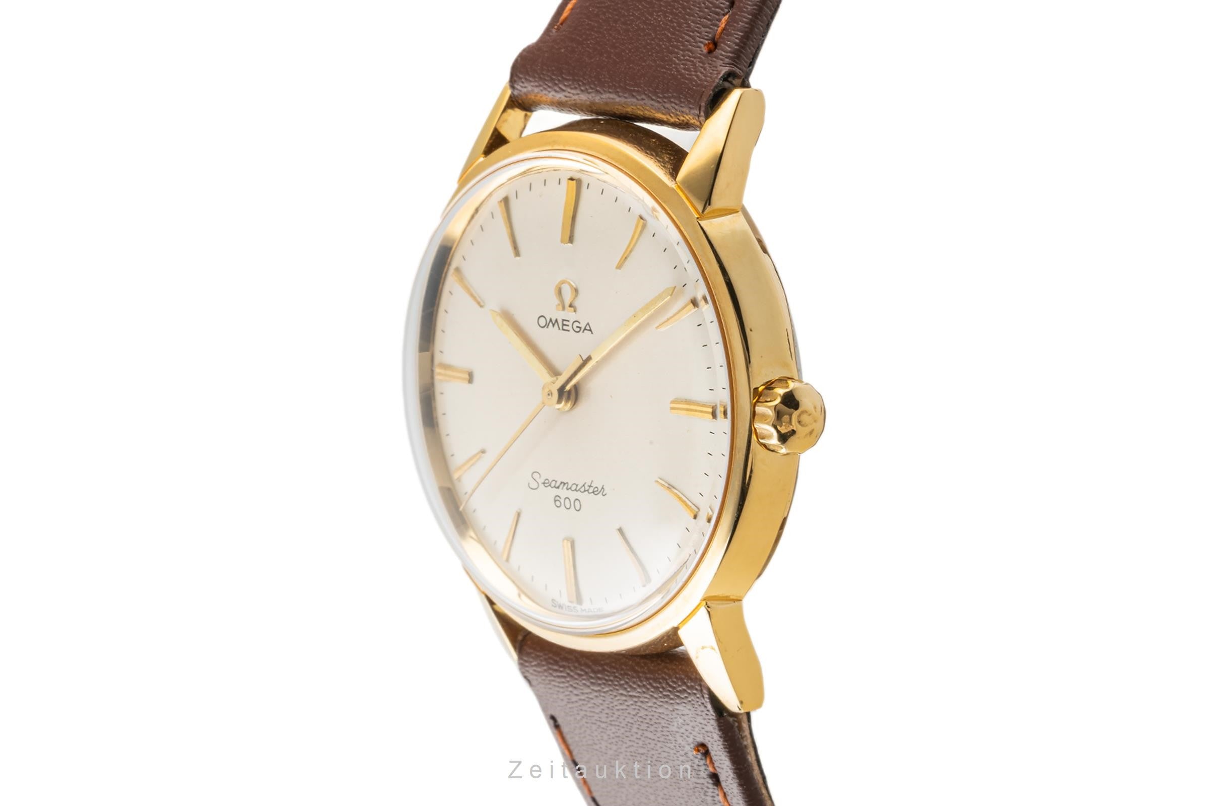 Omega Seamaster gilt-brass manual winding Kal. 600 Ref. 135.012