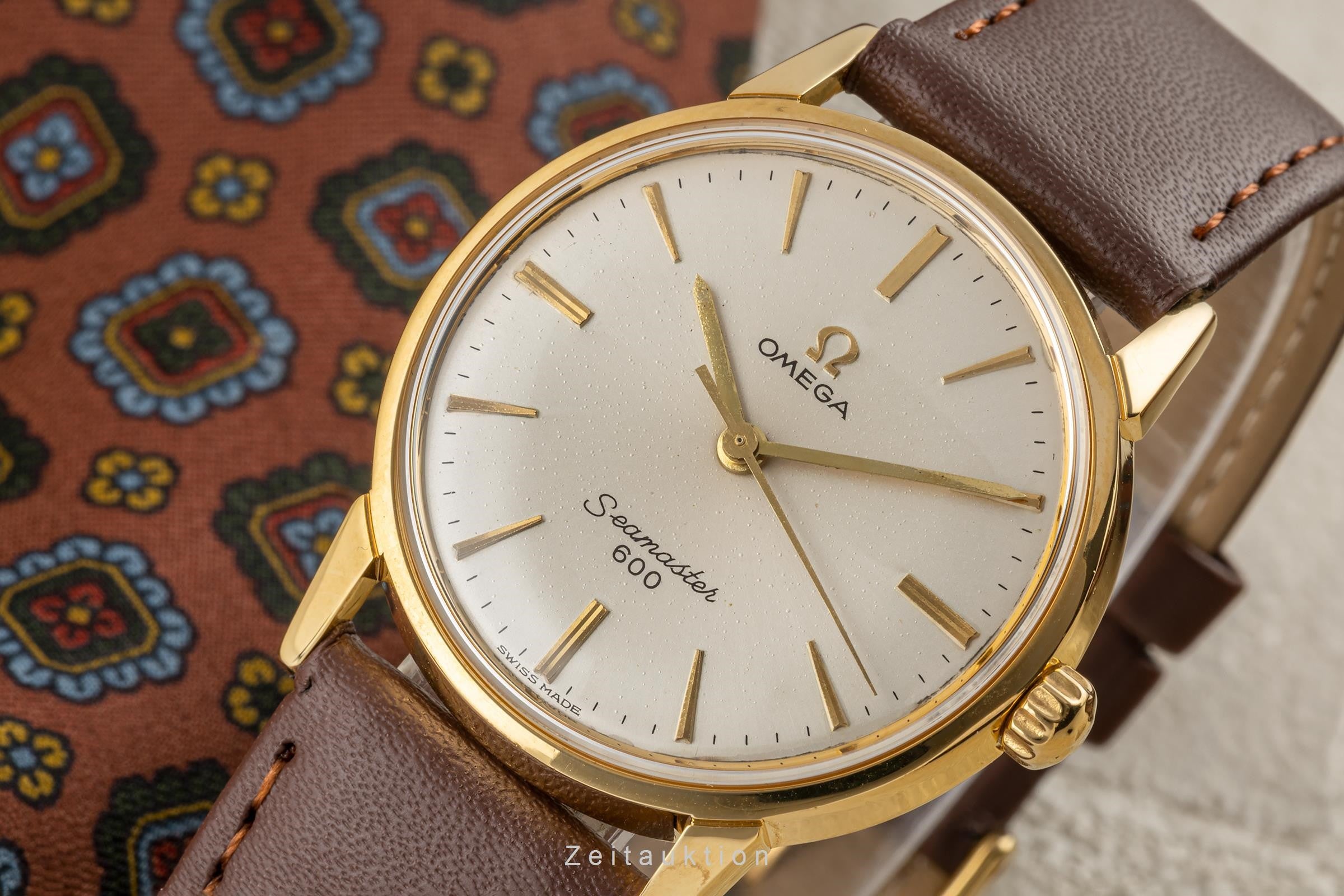 Omega Seamaster laiton doré à remontage manuel montre pour hommes 135.012  [2304609]