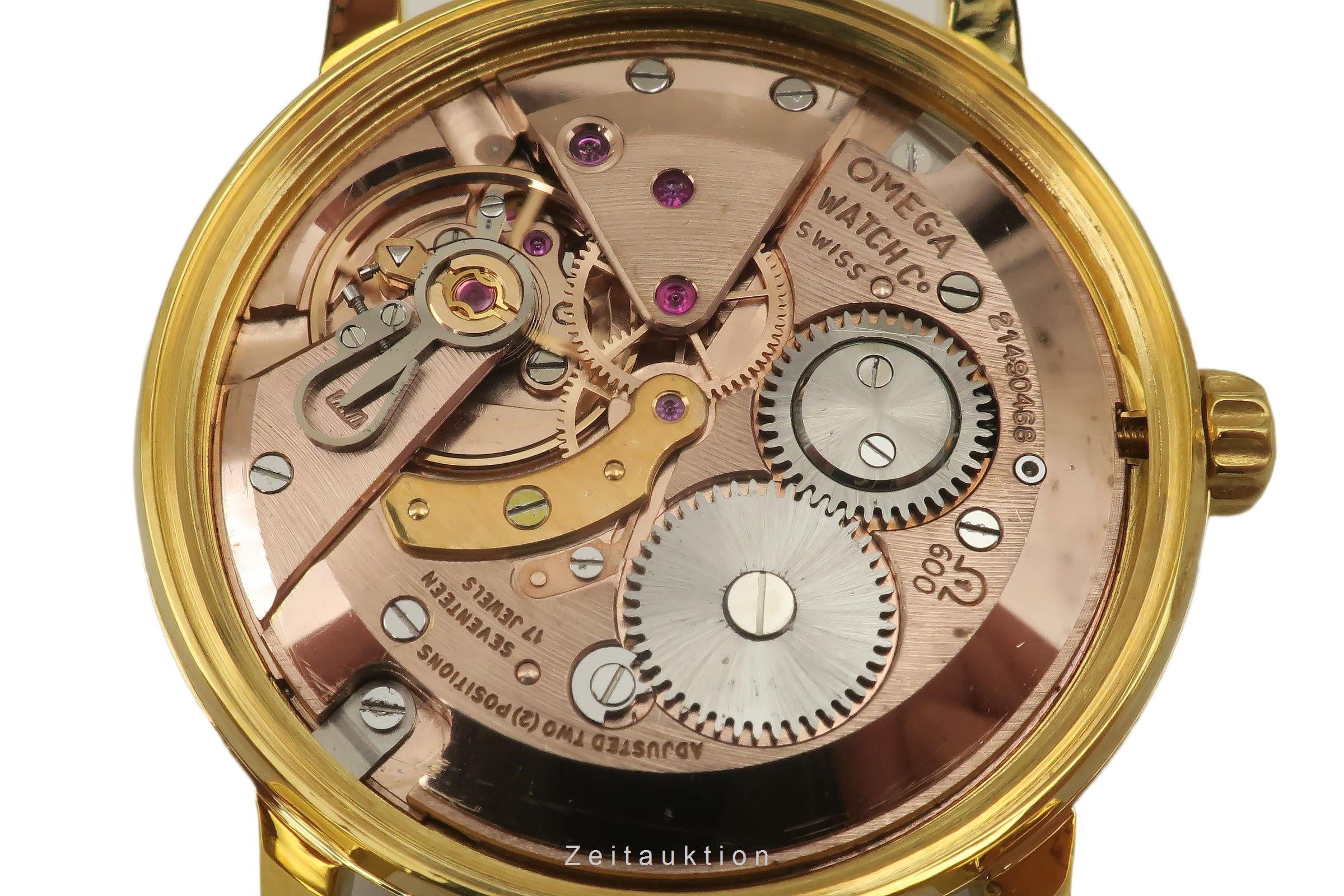 Omega Seamaster laiton doré à remontage manuel montre pour hommes 135.012  [2304609]