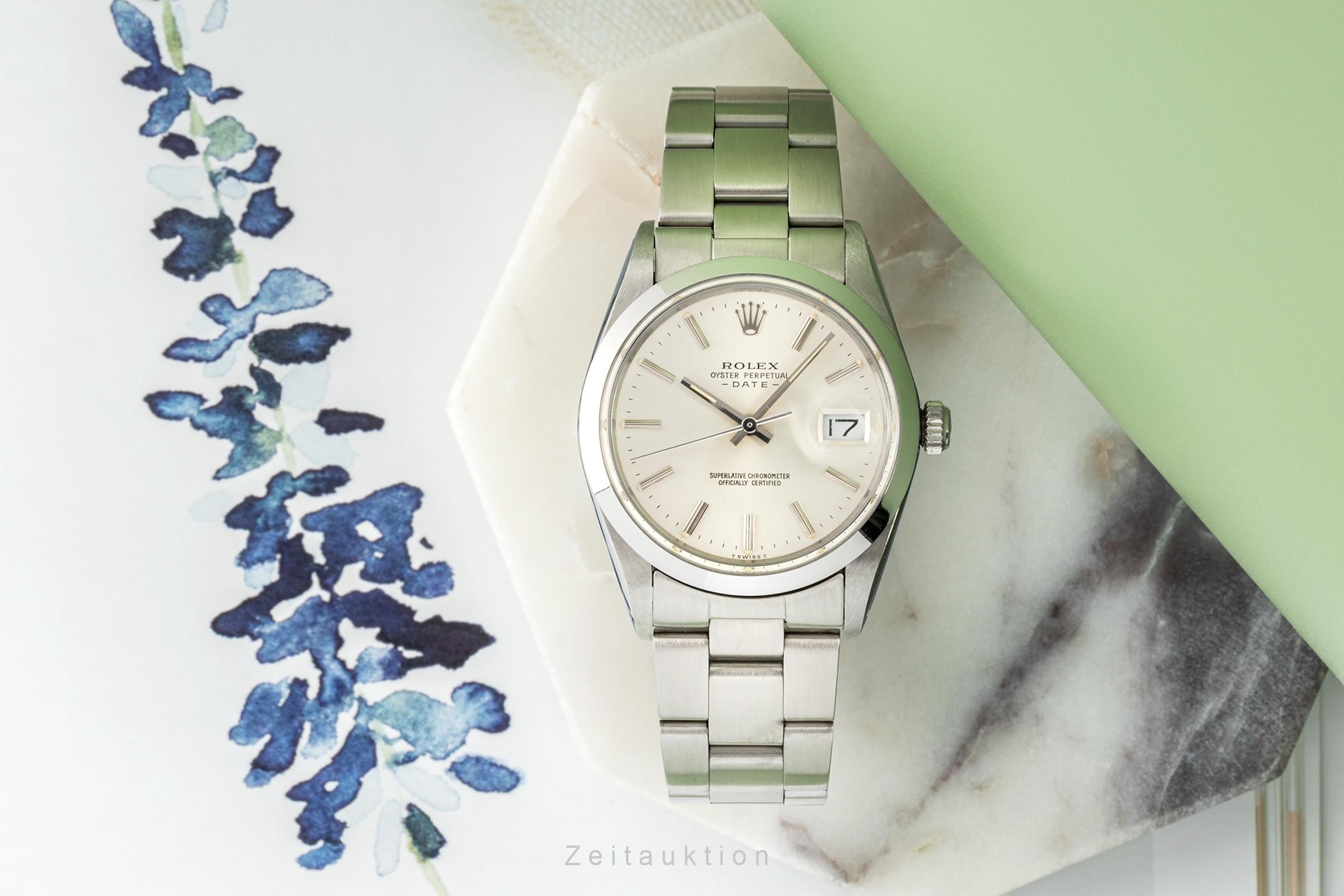 Rolex Date acciaio automatismo orologio da uomo 15000  [2304618]