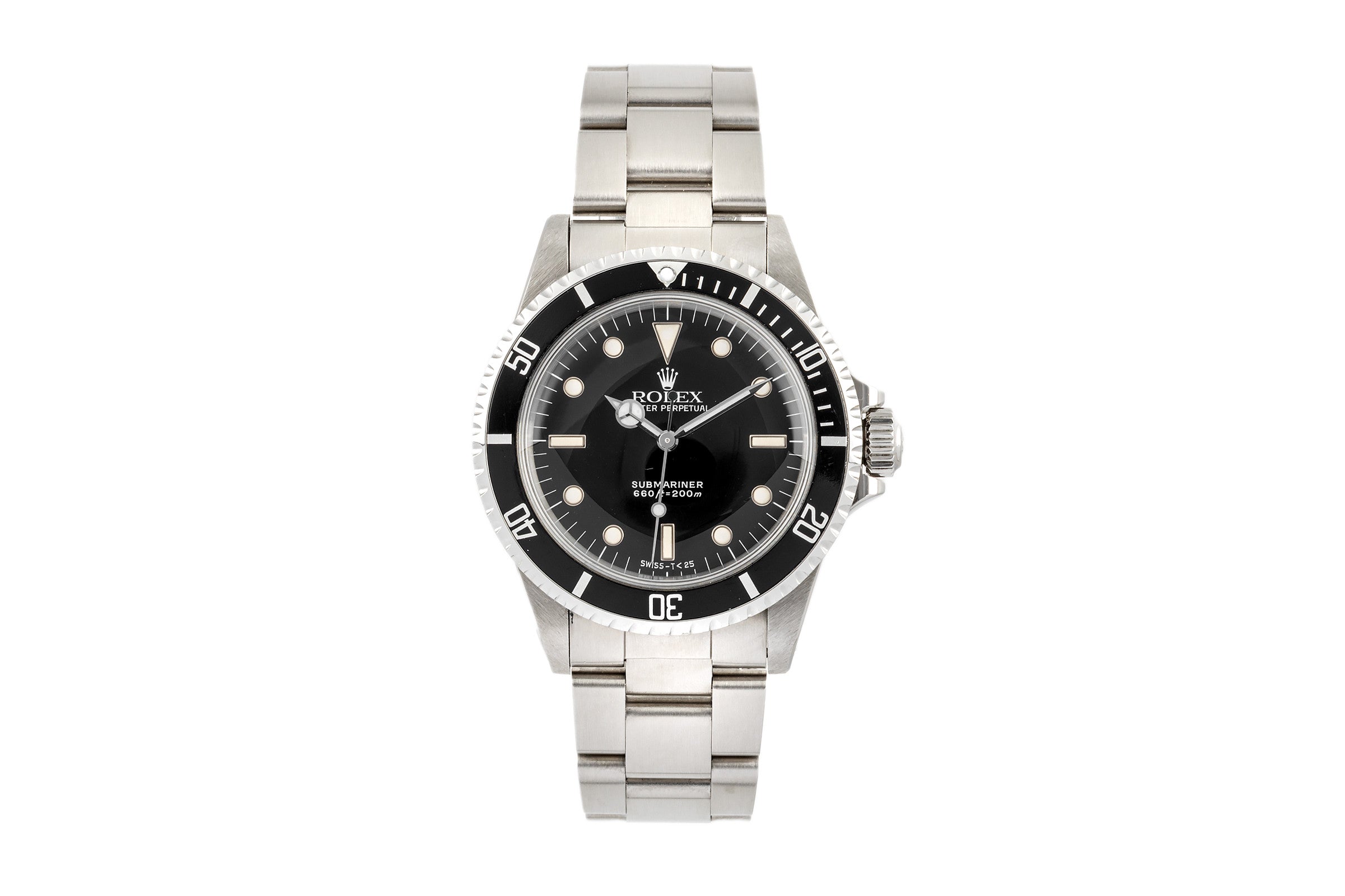 Rolex Submariner No Date Oyster Edelstahl Automatik Herrenuhr Ref 5513 Klassiker [2304632]