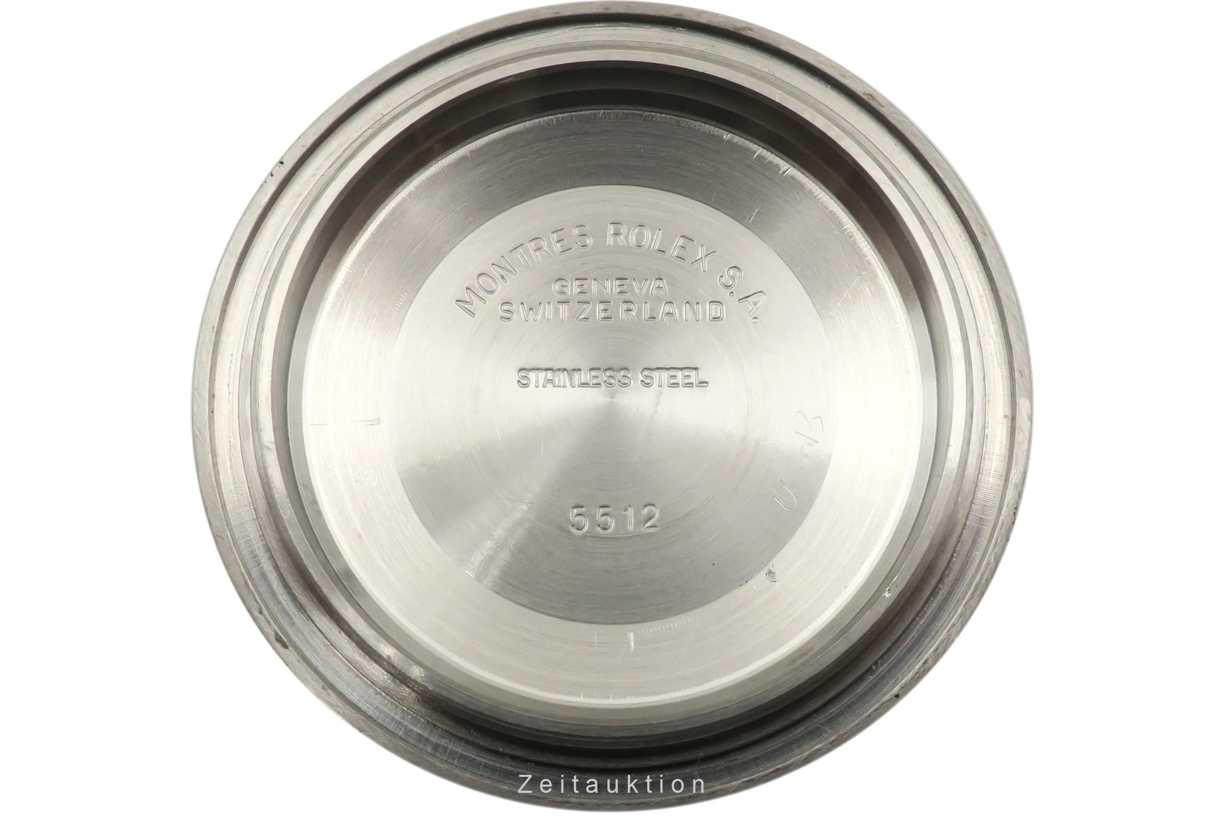 Rolex Submariner No Date Oyster Edelstahl Automatik Herrenuhr Ref 5513 Klassiker [2304632]