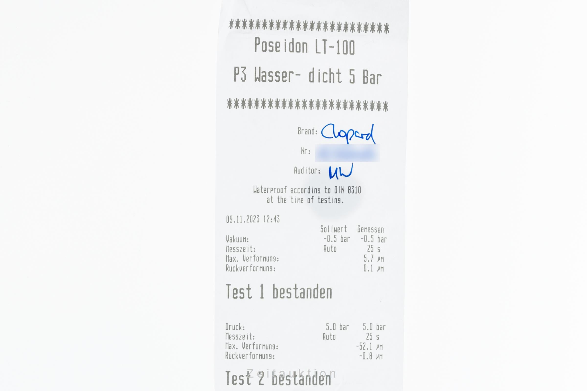 Chopard Mille Miglia cronógrafo acero automático reloj para caballeros 8992 LP: 8210EUR  [2304636]