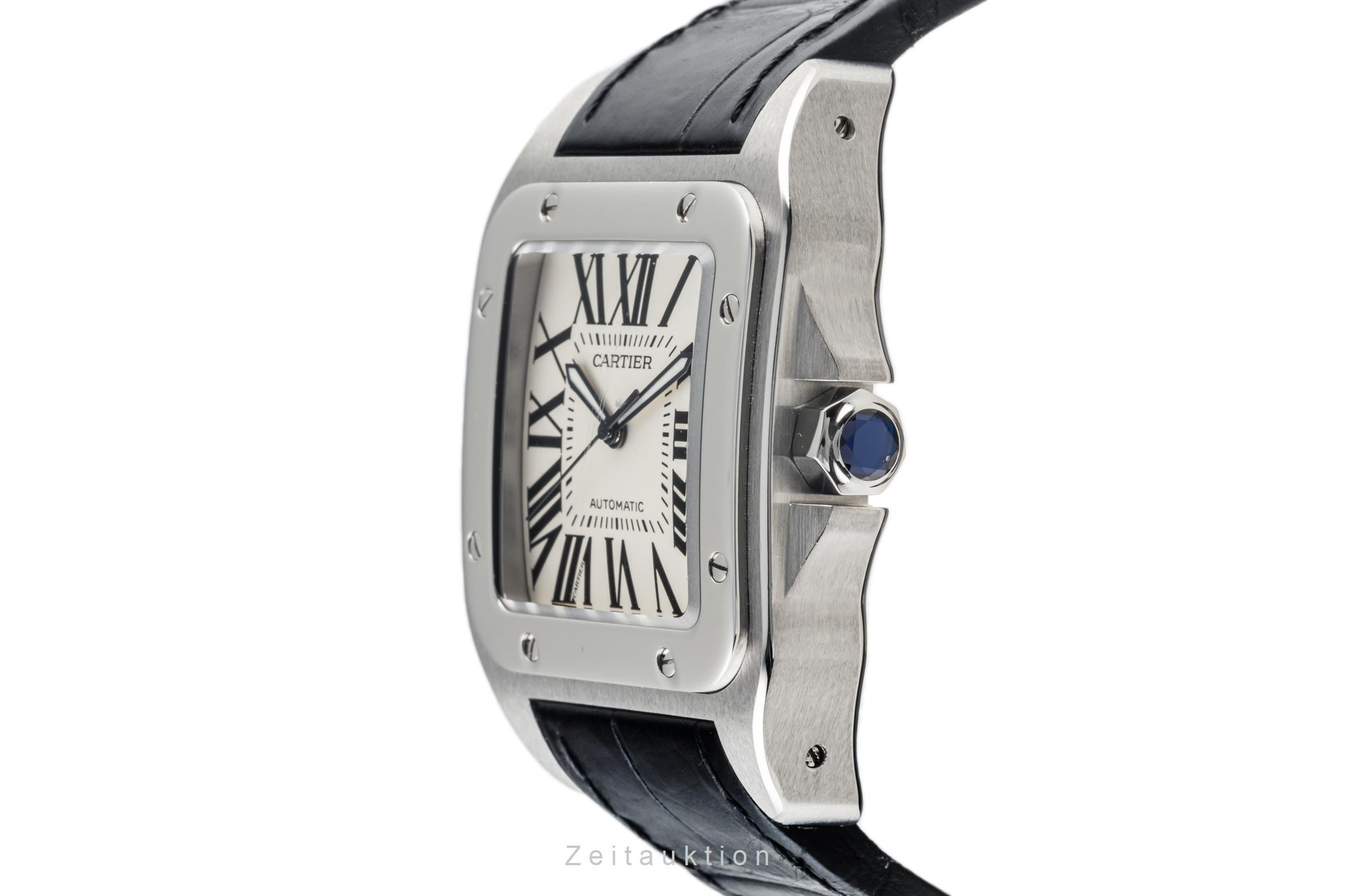 Cartier Santos 100 XL Edelstahl Automatik Herrenuhr Ref. 2656 W20073X8 VP: 7200€ [2304640]