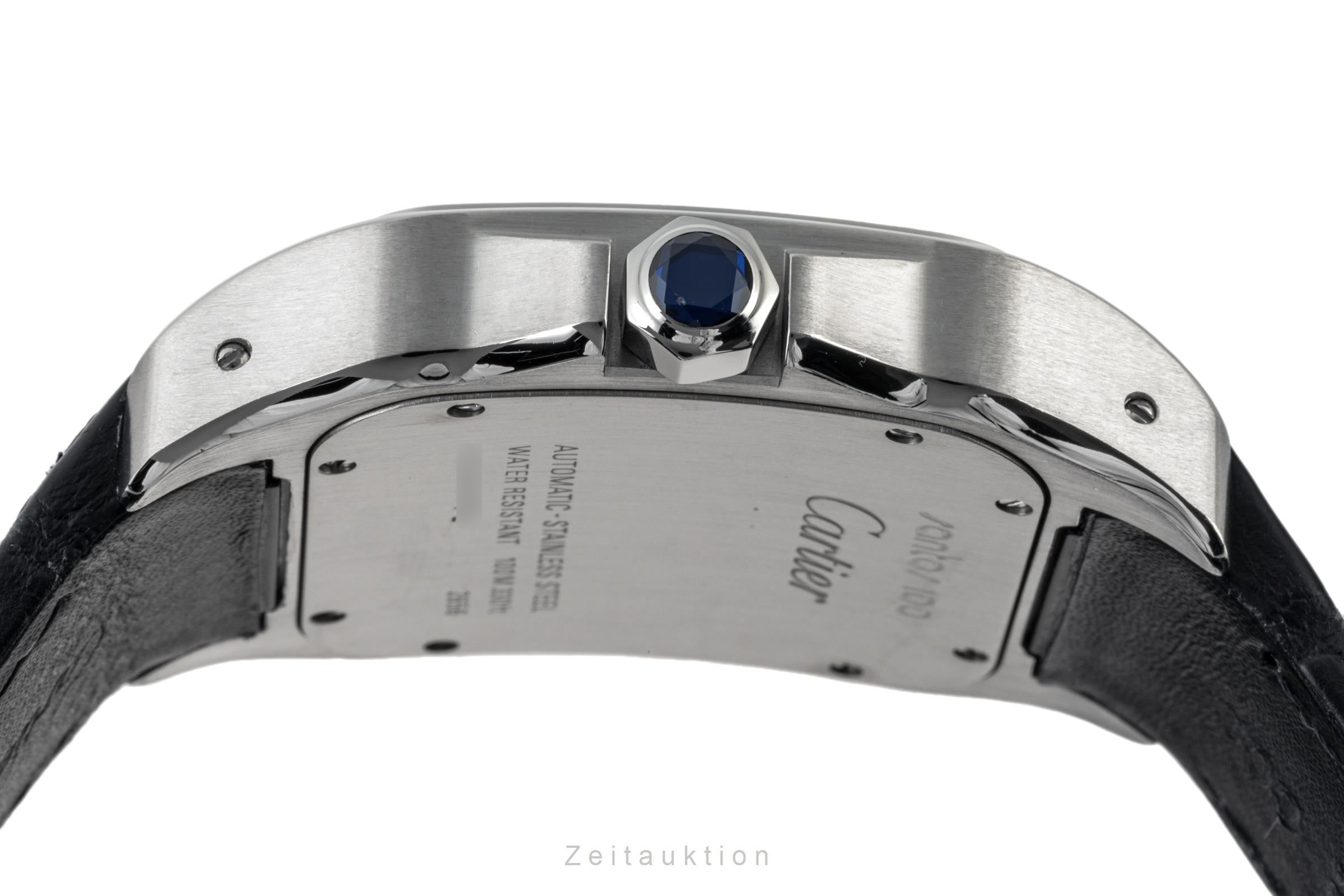 Cartier Santos 100 XL Edelstahl Automatik Herrenuhr Ref. 2656 W20073X8 VP: 7200€ [2304640]