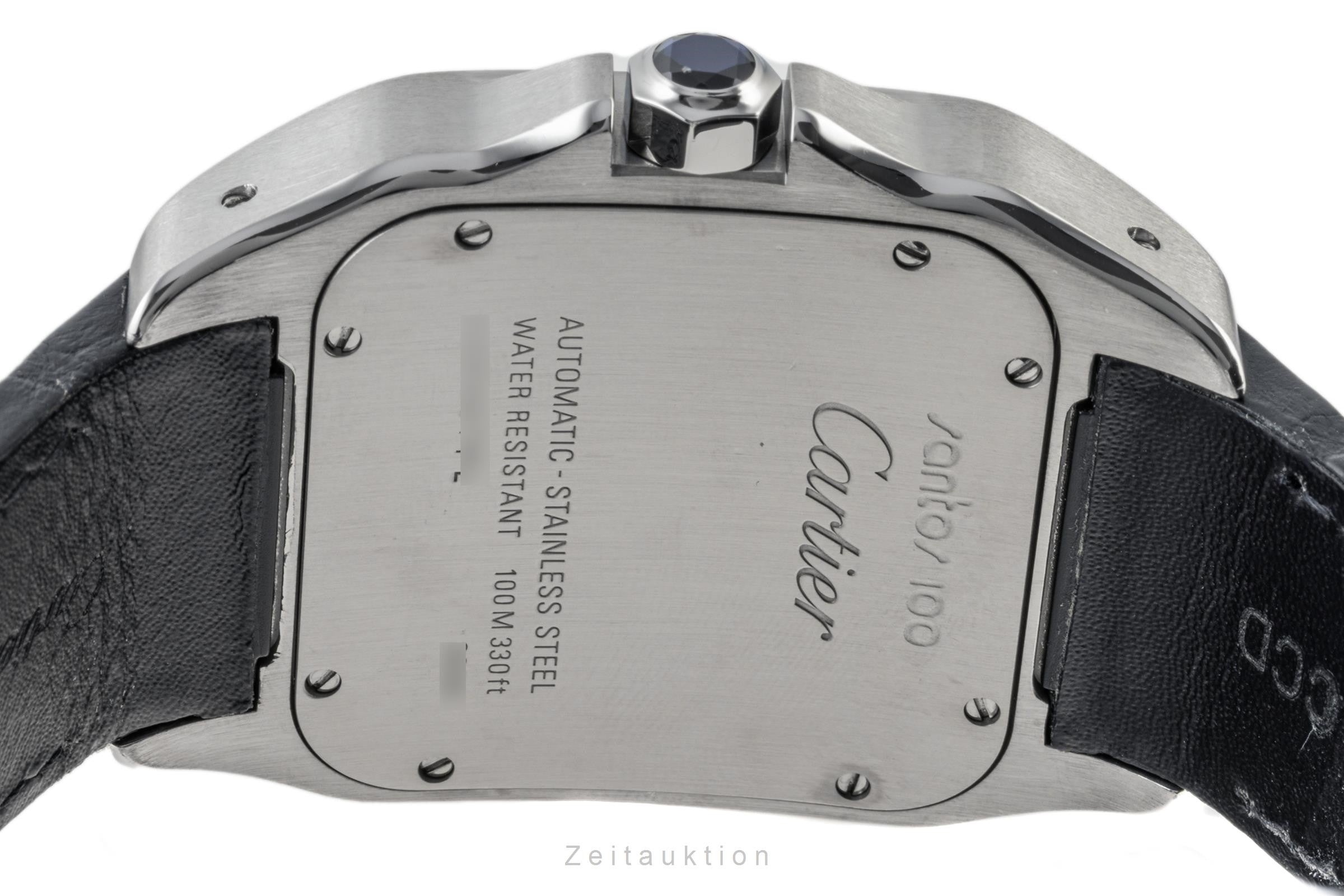 Cartier Santos 100 XL Edelstahl Automatik Herrenuhr Ref. 2656 W20073X8 VP: 7200€ [2304640]