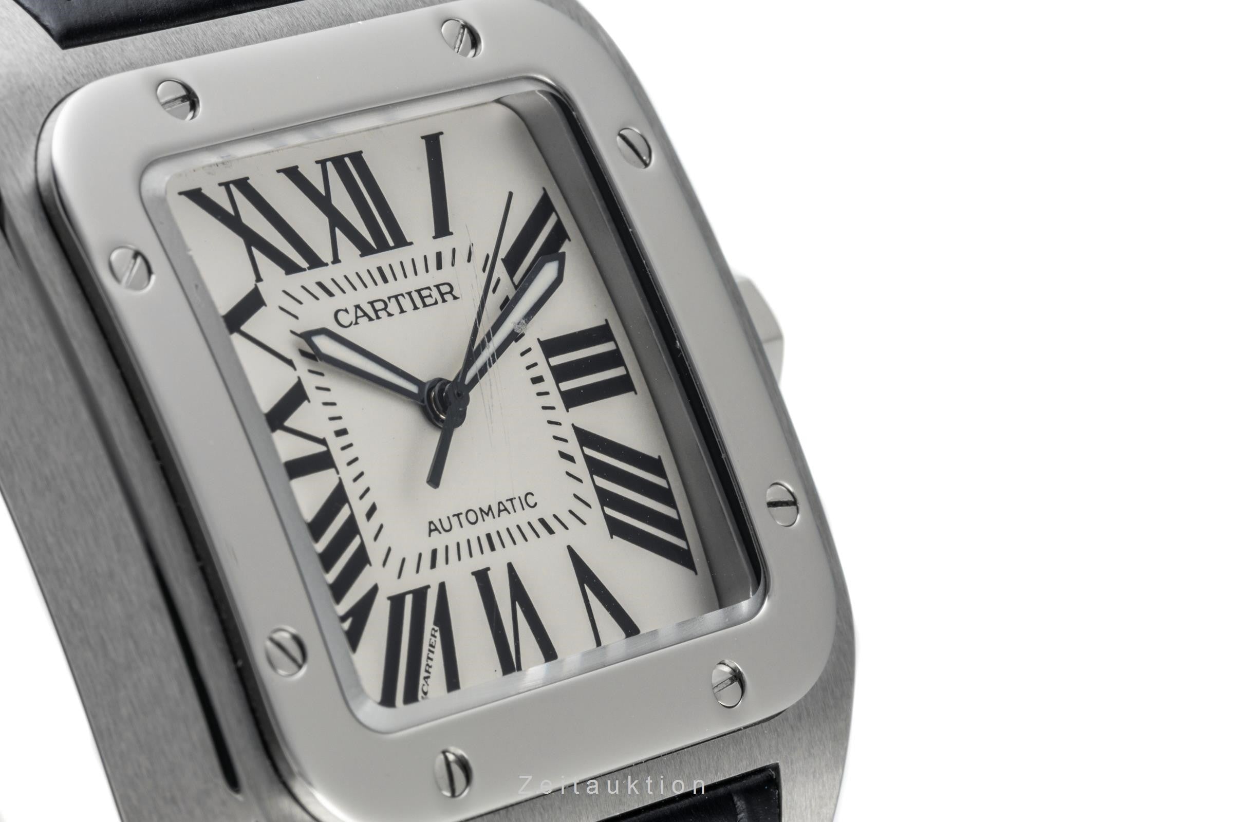 Cartier Santos 100 XL Edelstahl Automatik Herrenuhr Ref. 2656 W20073X8 VP: 7200€ [2304640]