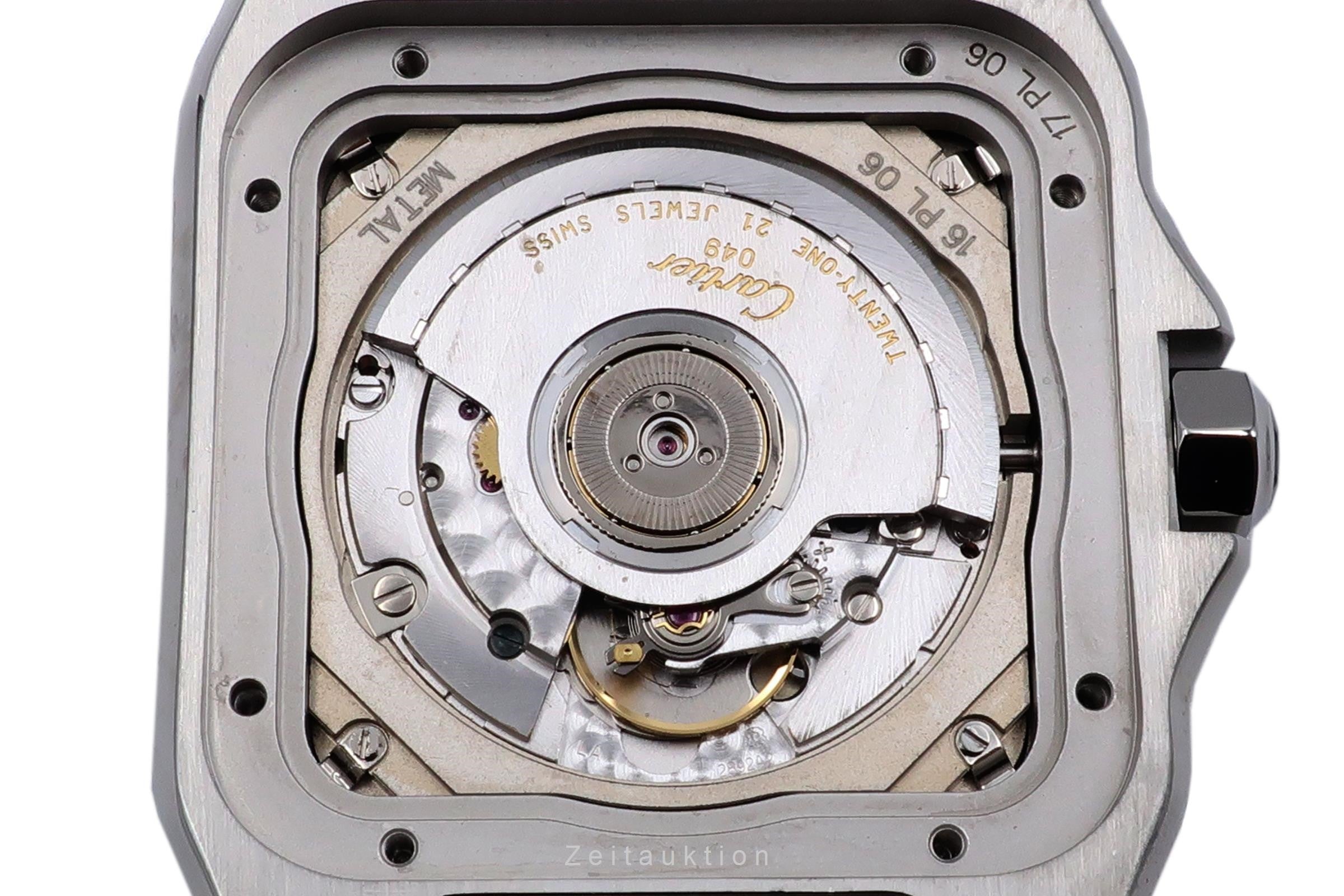 Cartier Santos 100 XL Edelstahl Automatik Herrenuhr Ref. 2656 W20073X8 VP: 7200€ [2304640]