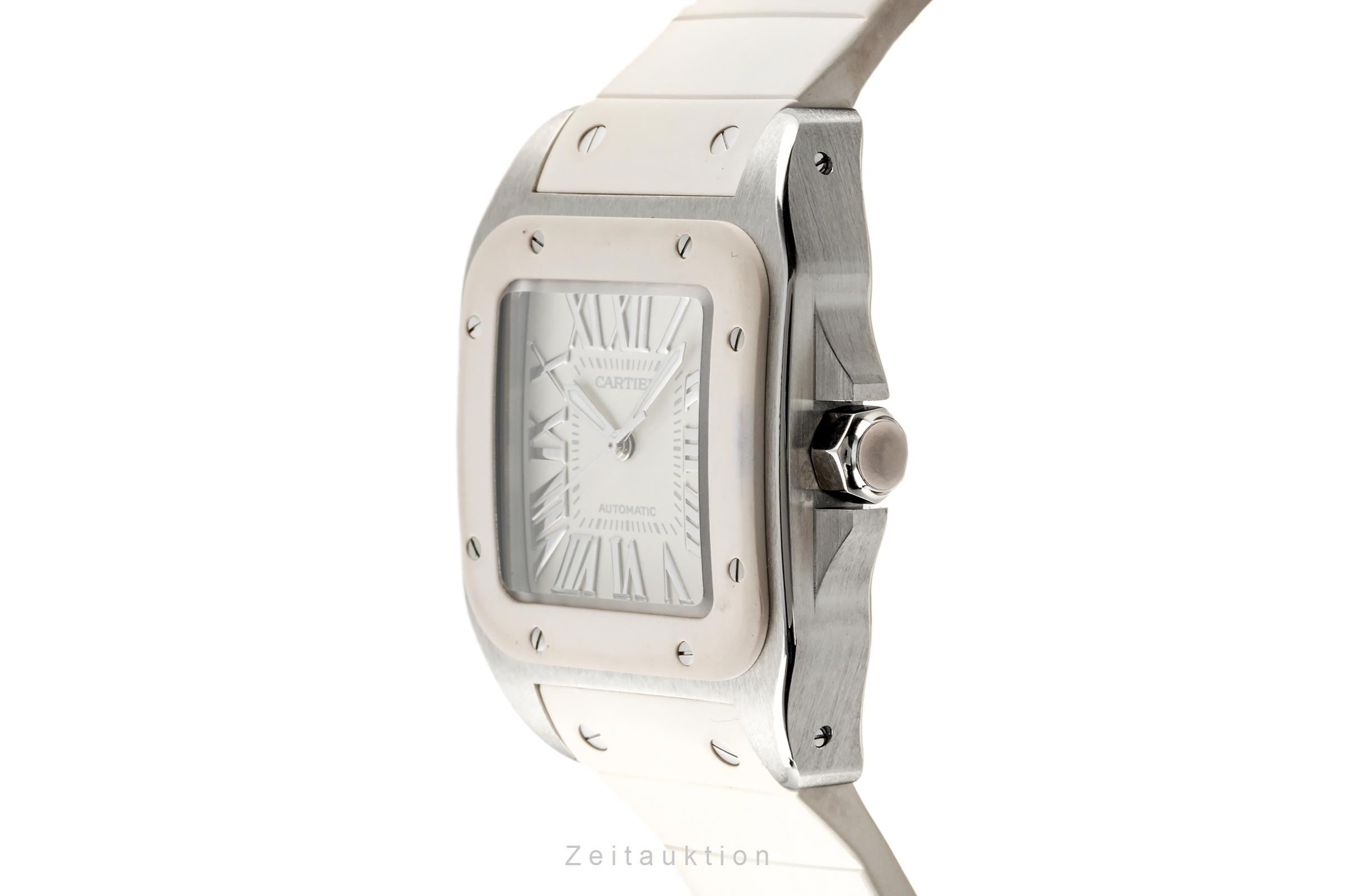 Cartier Santos 100 acier automatique unisexe W20122U2, 2878  [2304646]