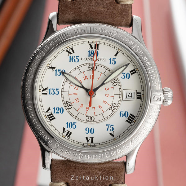 Longines Lindbergh Stundenwinkel acciaio automatismo orologio da uomo L2.617.4  [2304649]
