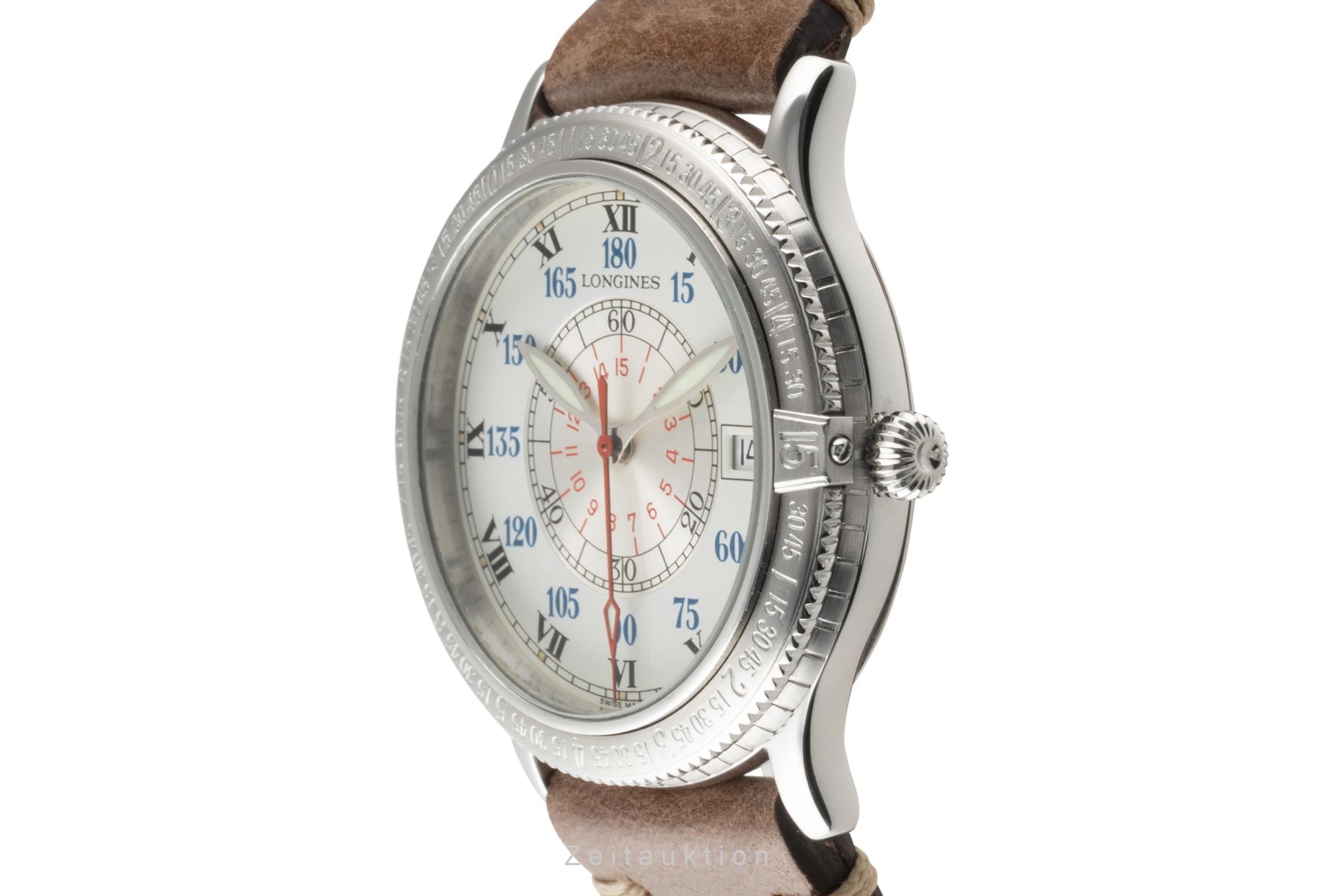 Longines Lindbergh Stundenwinkel acciaio automatismo orologio da uomo L2.617.4  [2304649]