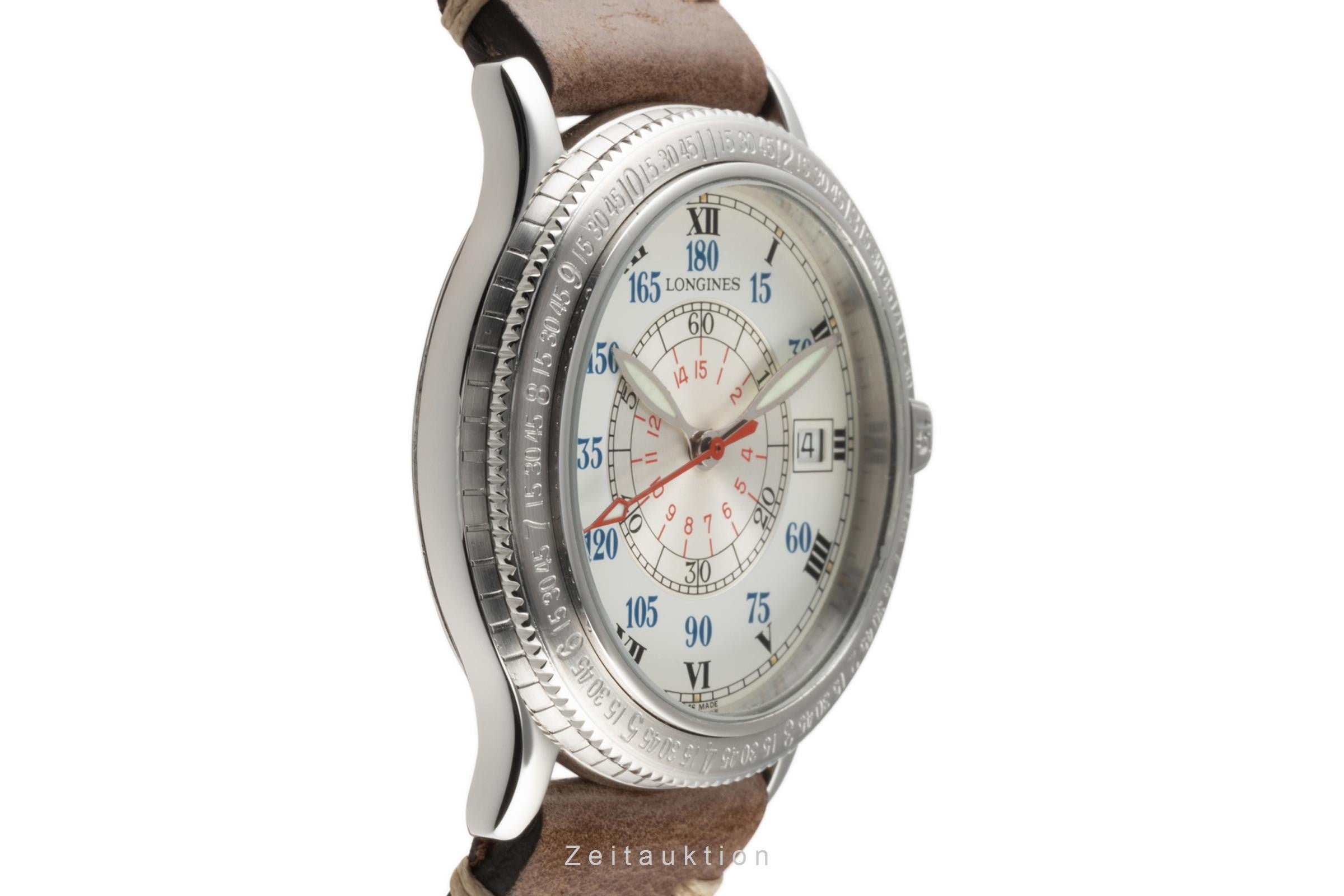 Longines Lindbergh Stundenwinkel acciaio automatismo orologio da uomo L2.617.4  [2304649]