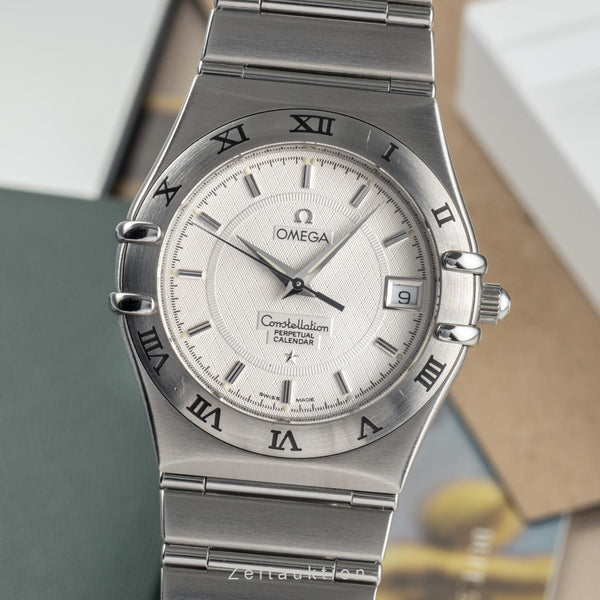 Omega Constellation steel quartz men's watch 1552.30.00, 396.1202  [2304653]