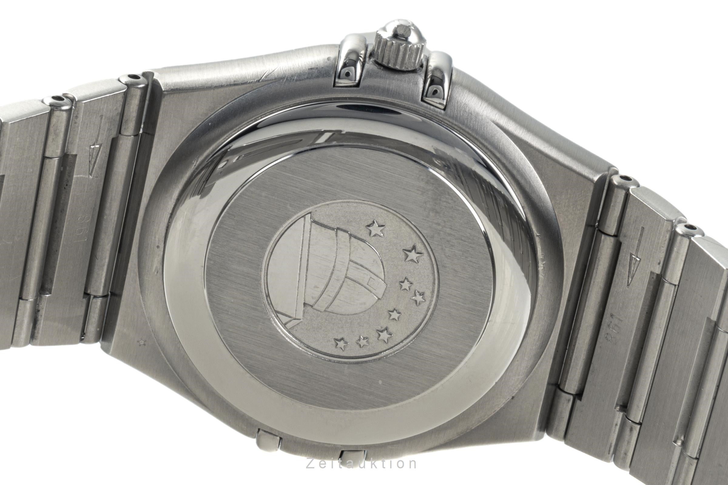 Omega Constellation steel quartz men's watch 1552.30.00, 396.1202  [2304653]