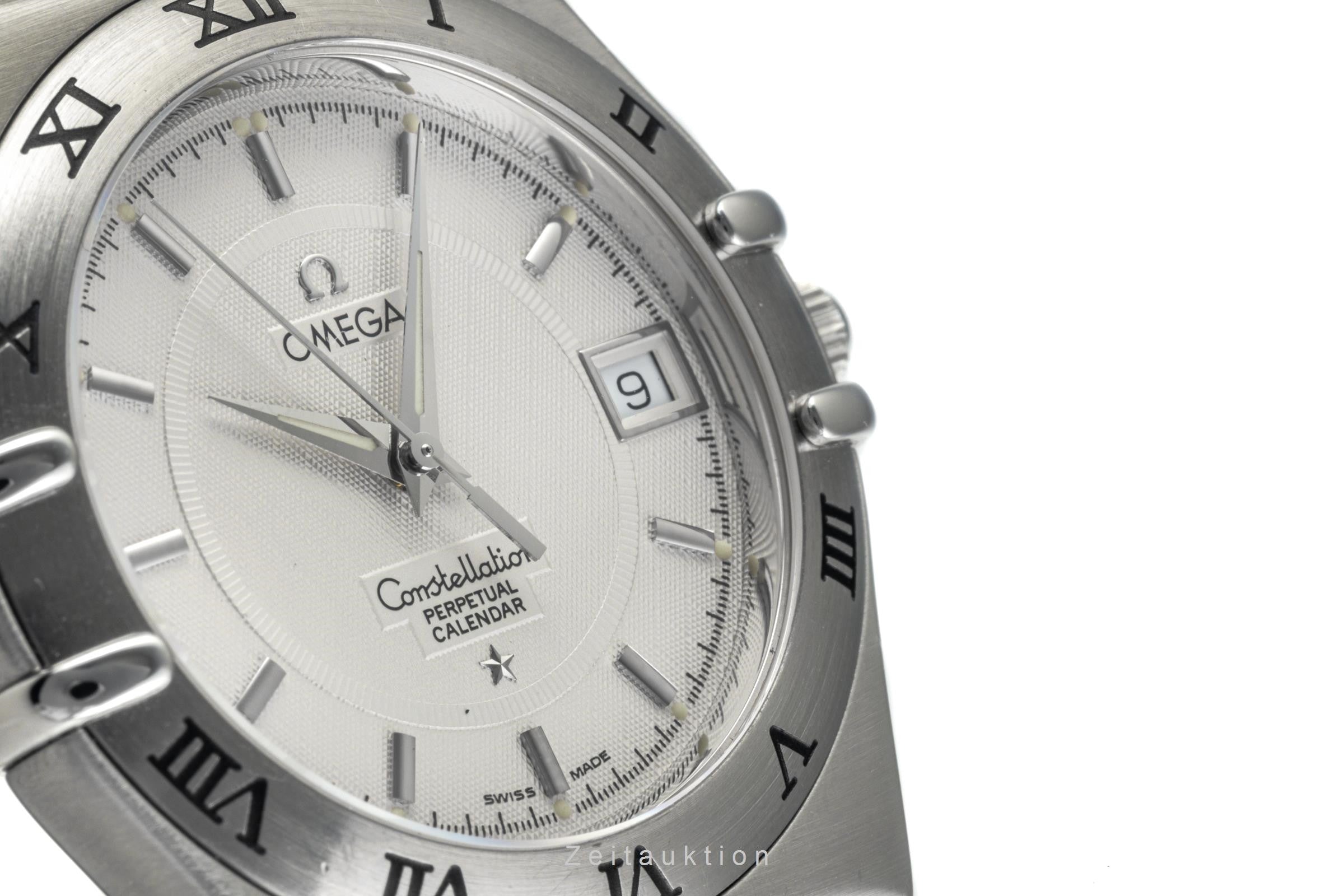 Omega Constellation steel quartz men's watch 1552.30.00, 396.1202  [2304653]