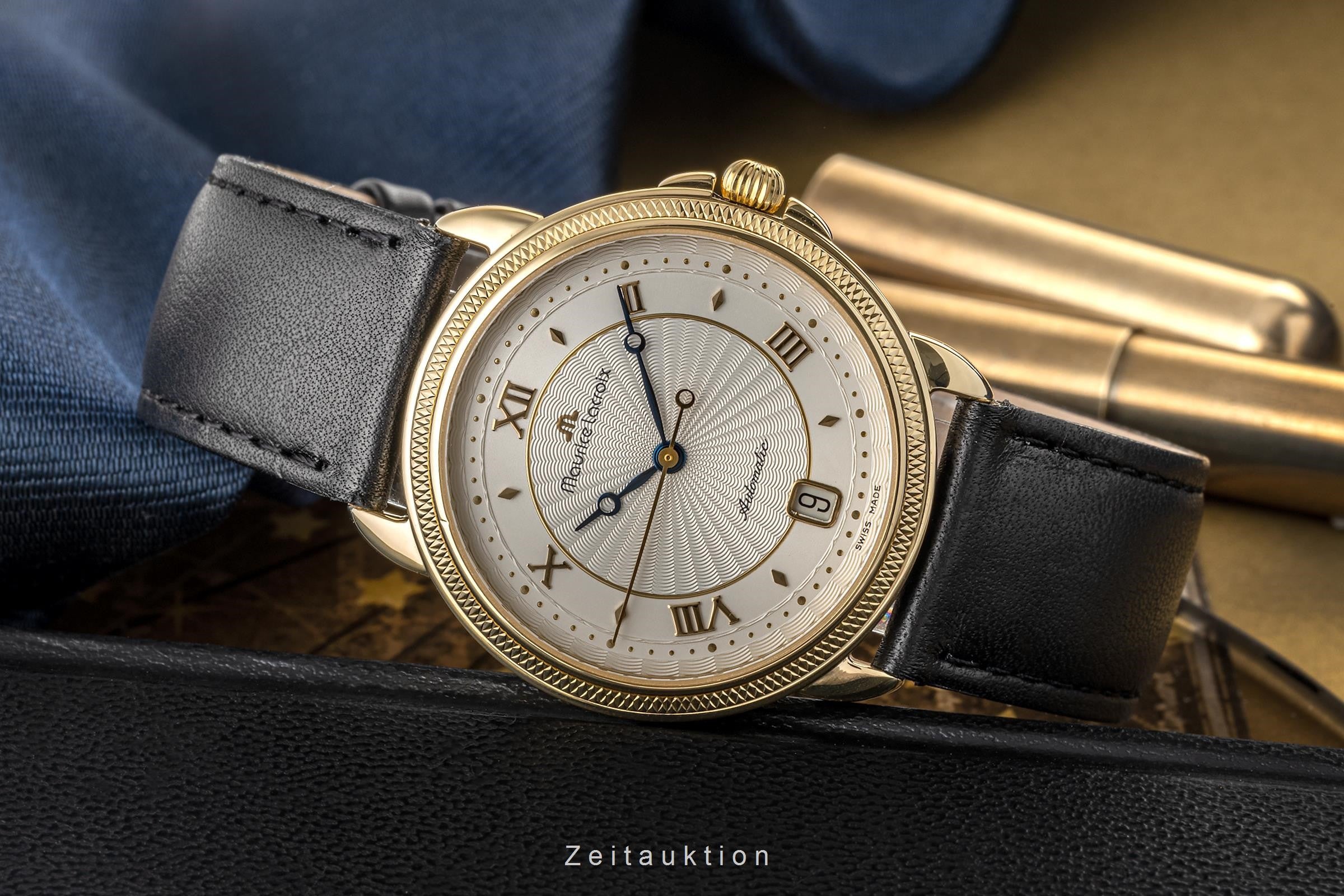 Maurice Lacroix 18K (0,750) Gold Automatik Herrenuhr Ref. 11609 Klassiker [2304655]