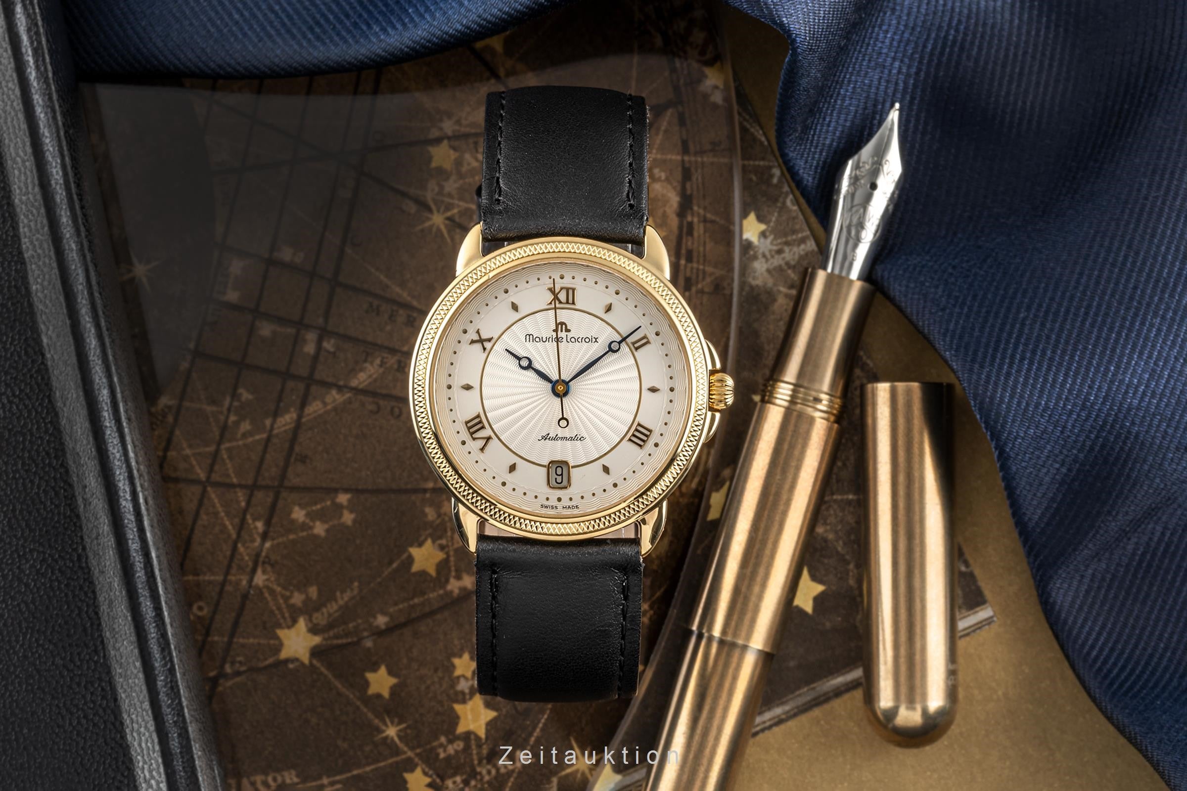 Maurice Lacroix 18K (0,750) Gold Automatik Herrenuhr Ref. 11609 Klassiker [2304655]