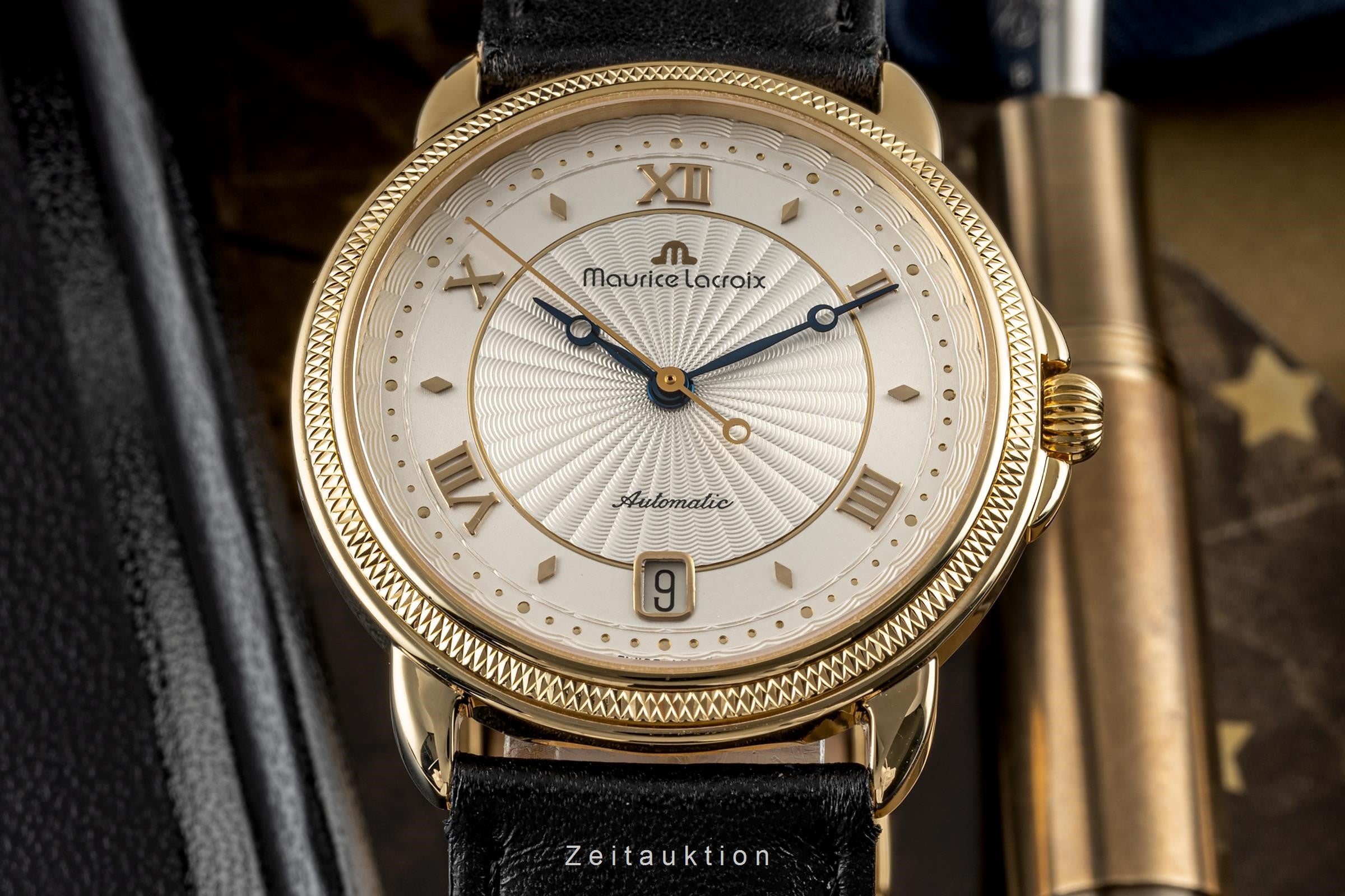 Maurice Lacroix 18K (0,750) Gold Automatik Herrenuhr Ref. 11609 Klassiker [2304655]