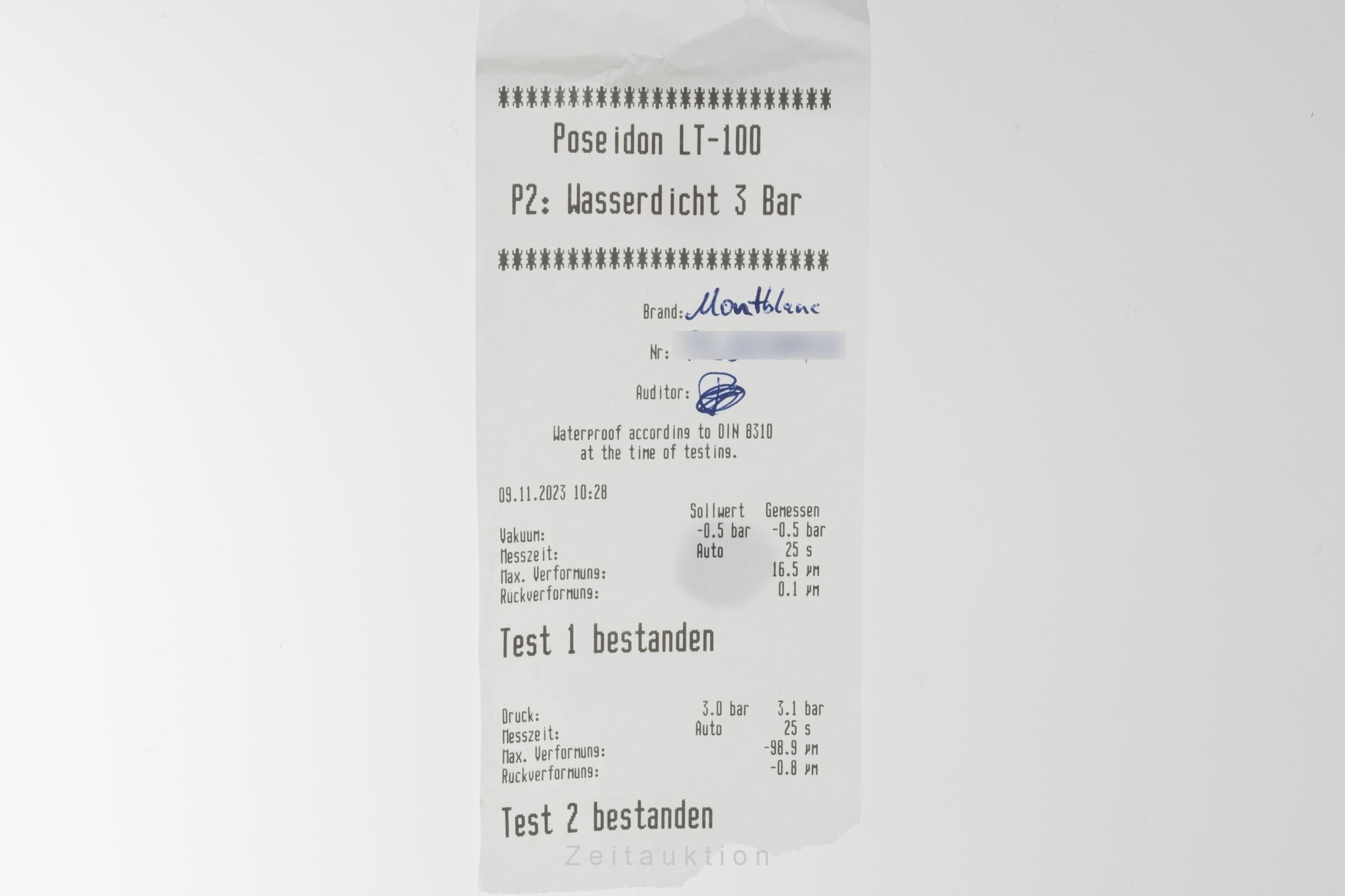 Montblanc Star Classique steel automatic men's watch 7211  [2304666]