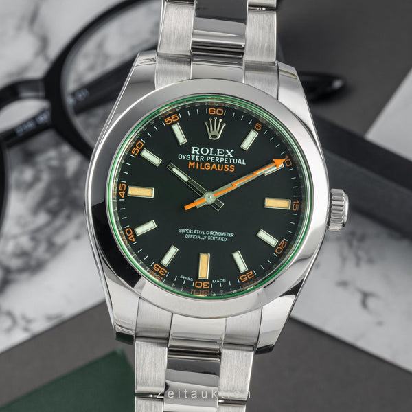 Rolex Milgauss steel automatic 3131 116400GV 2304717