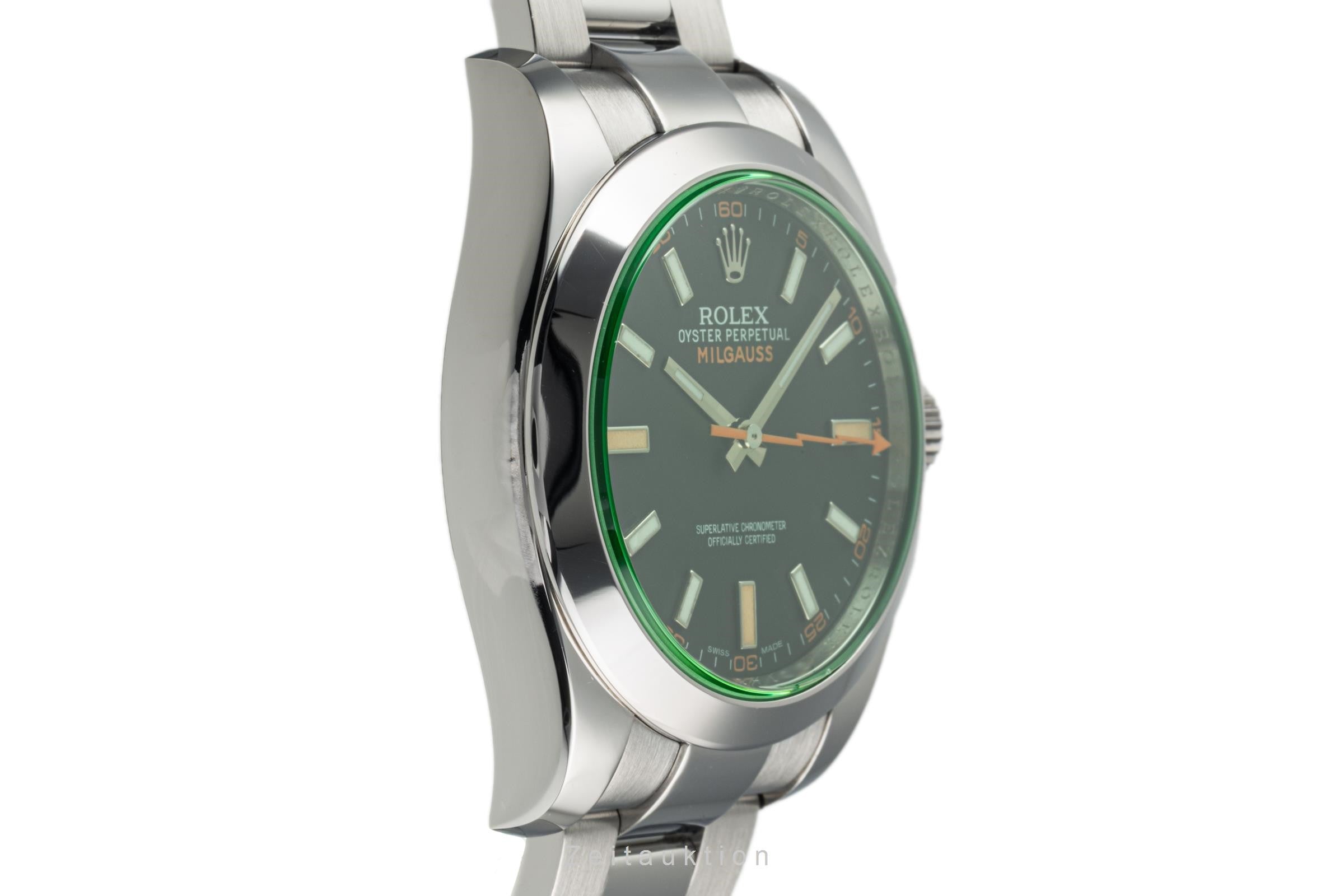Rolex Milgauss steel automatic men's watch 116400GV  [2304717]