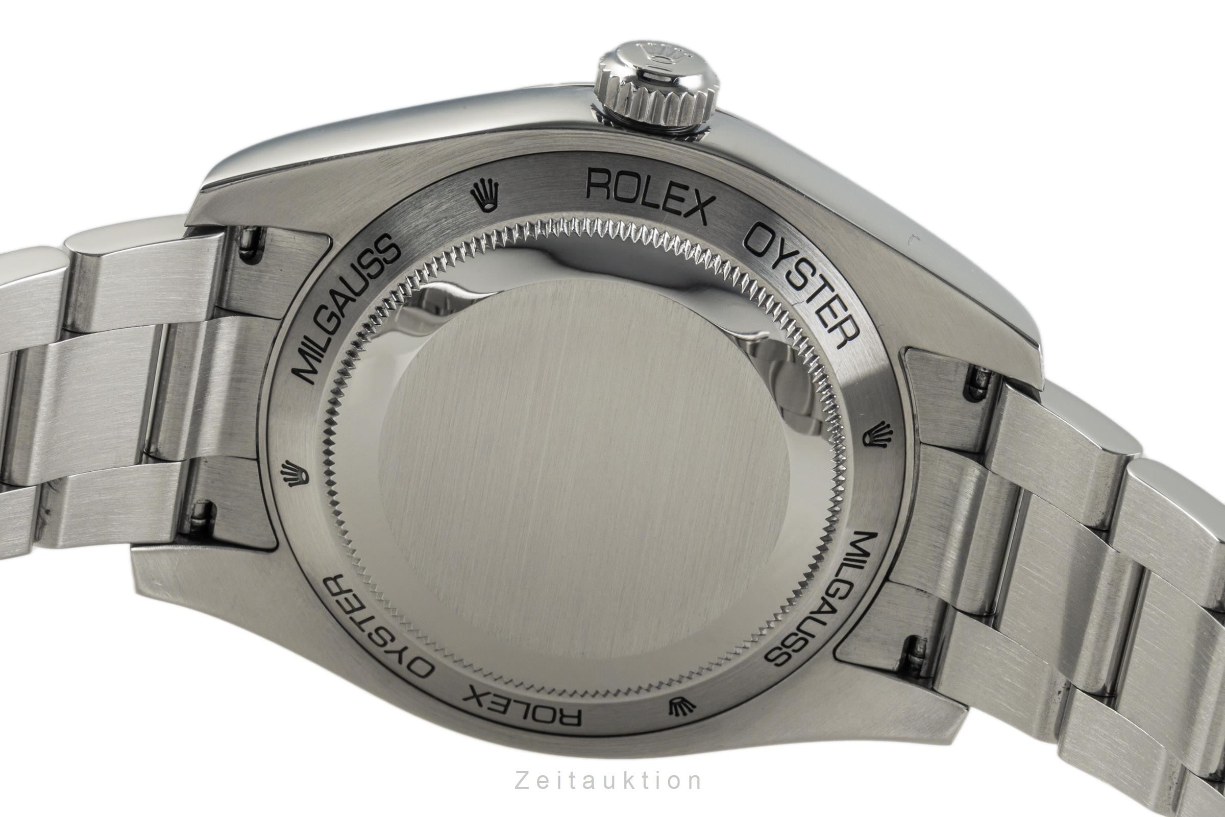 Rolex Milgauss steel automatic men's watch 116400GV  [2304717]