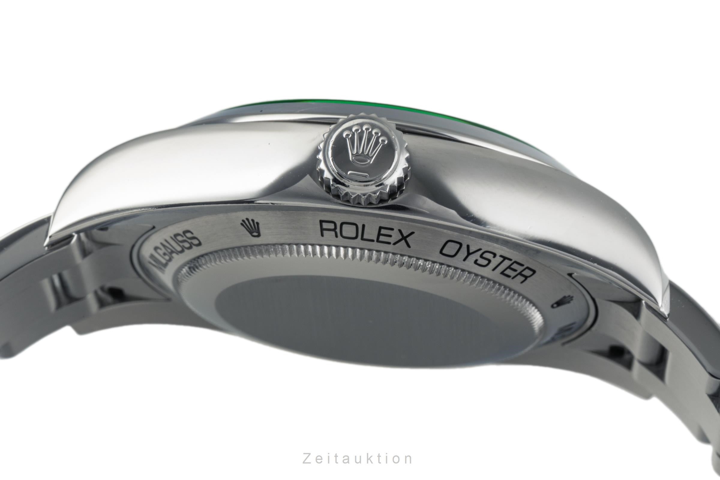 Rolex Milgauss steel automatic men's watch 116400GV  [2304717]