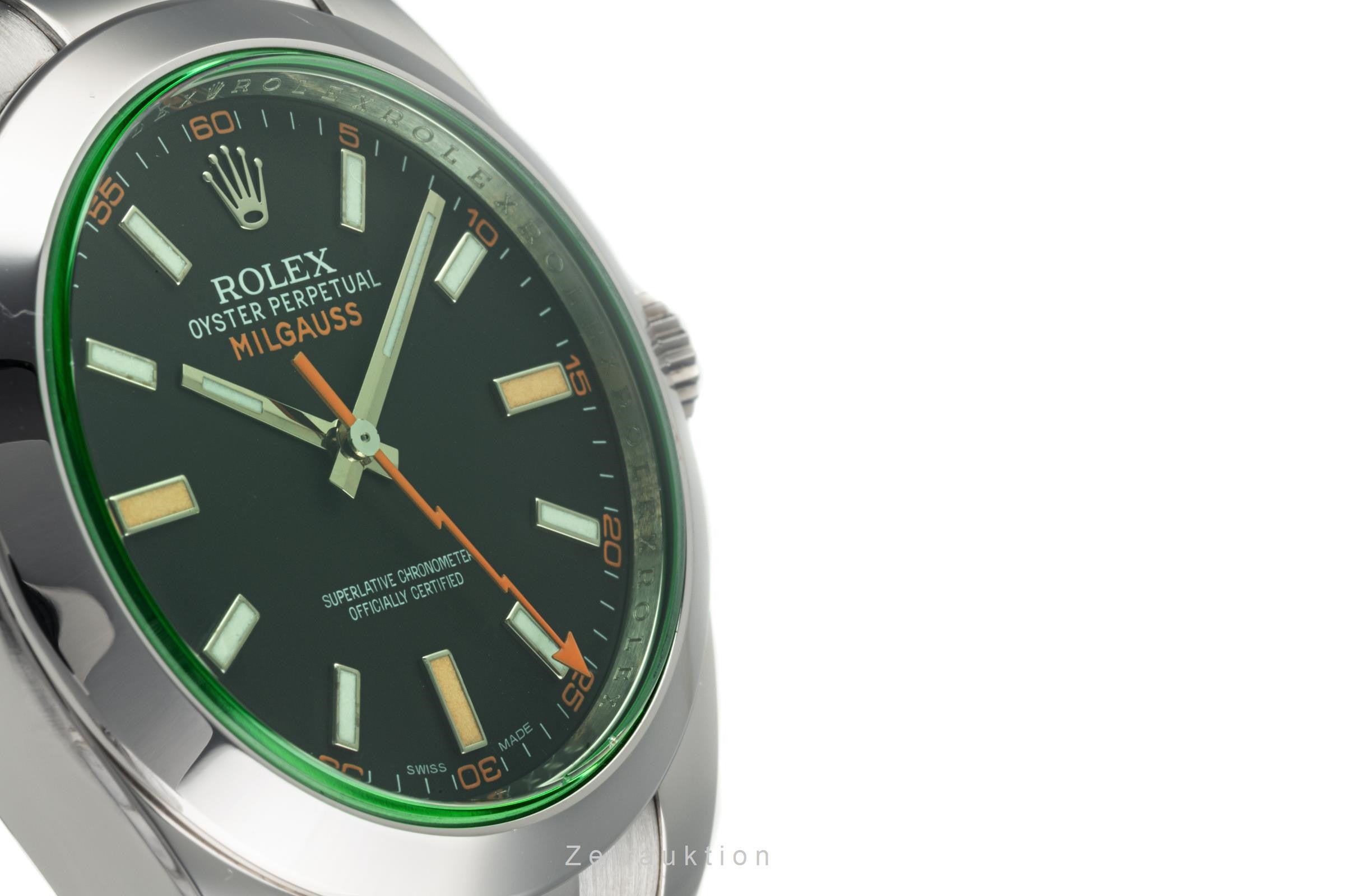 Rolex Milgauss steel automatic men's watch 116400GV  [2304717]