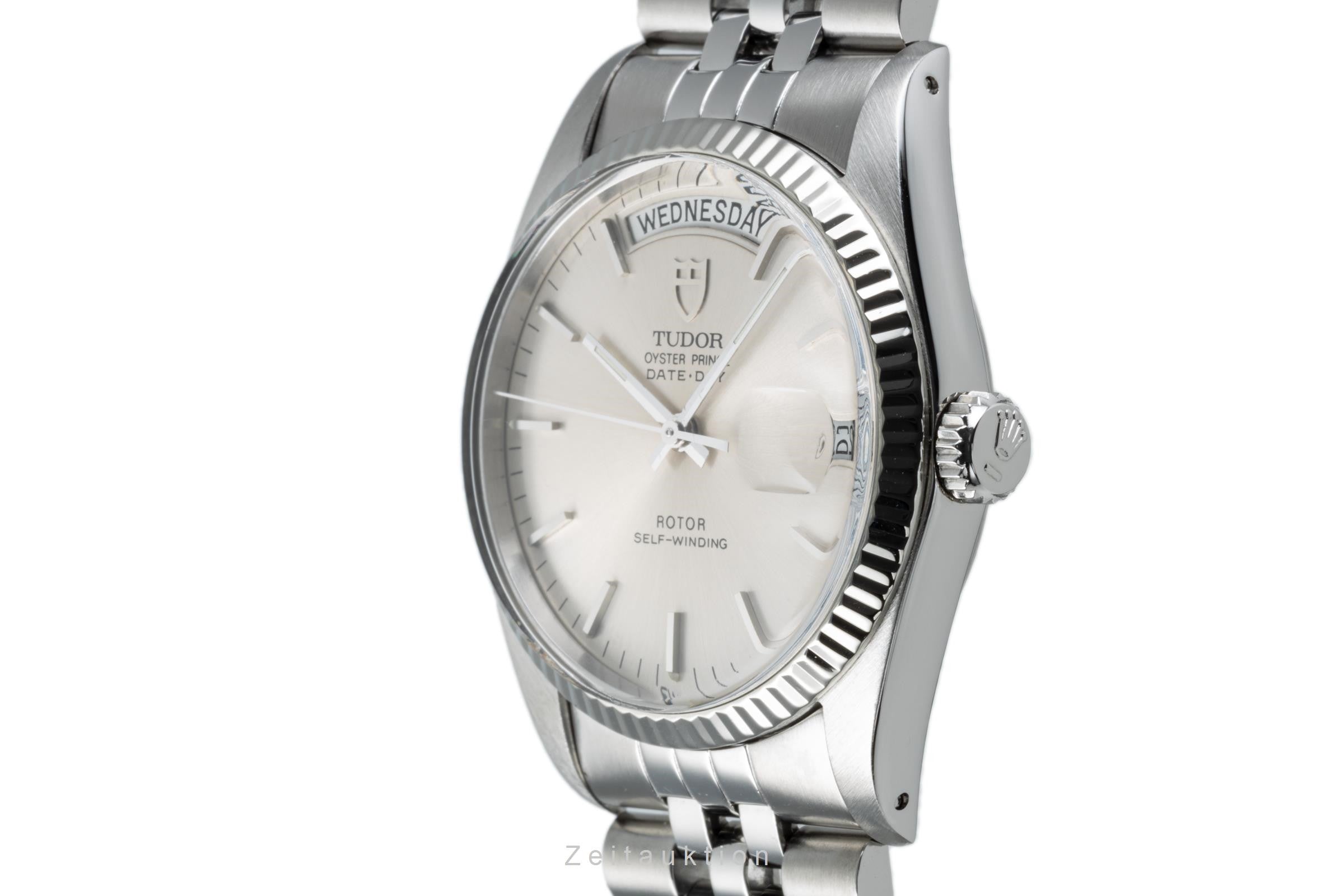 Tudor Date-Day acciaio / oro bianco automatismo orologio da uomo 94614  [2304719]