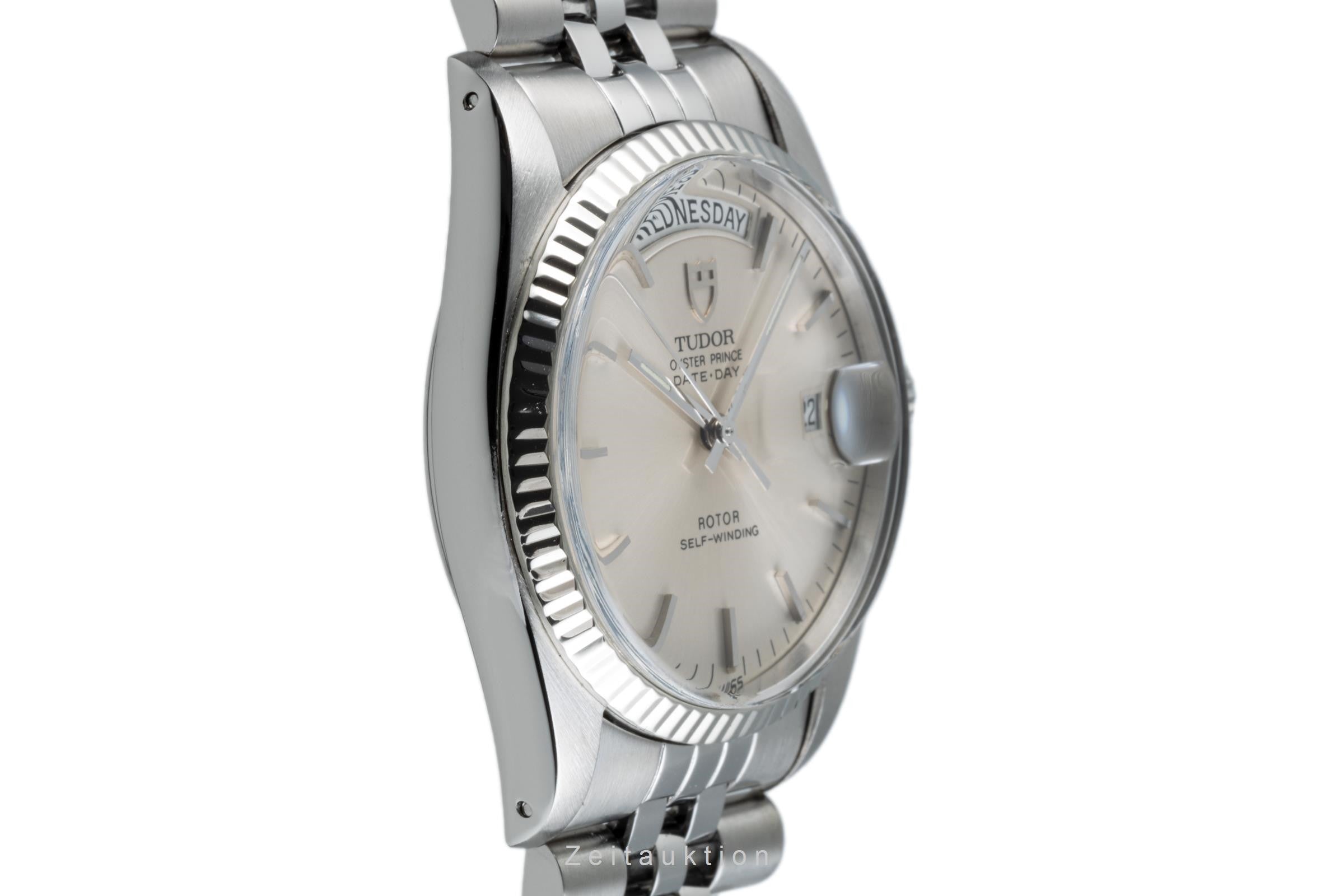 Tudor Date-Day acciaio / oro bianco automatismo orologio da uomo 94614  [2304719]