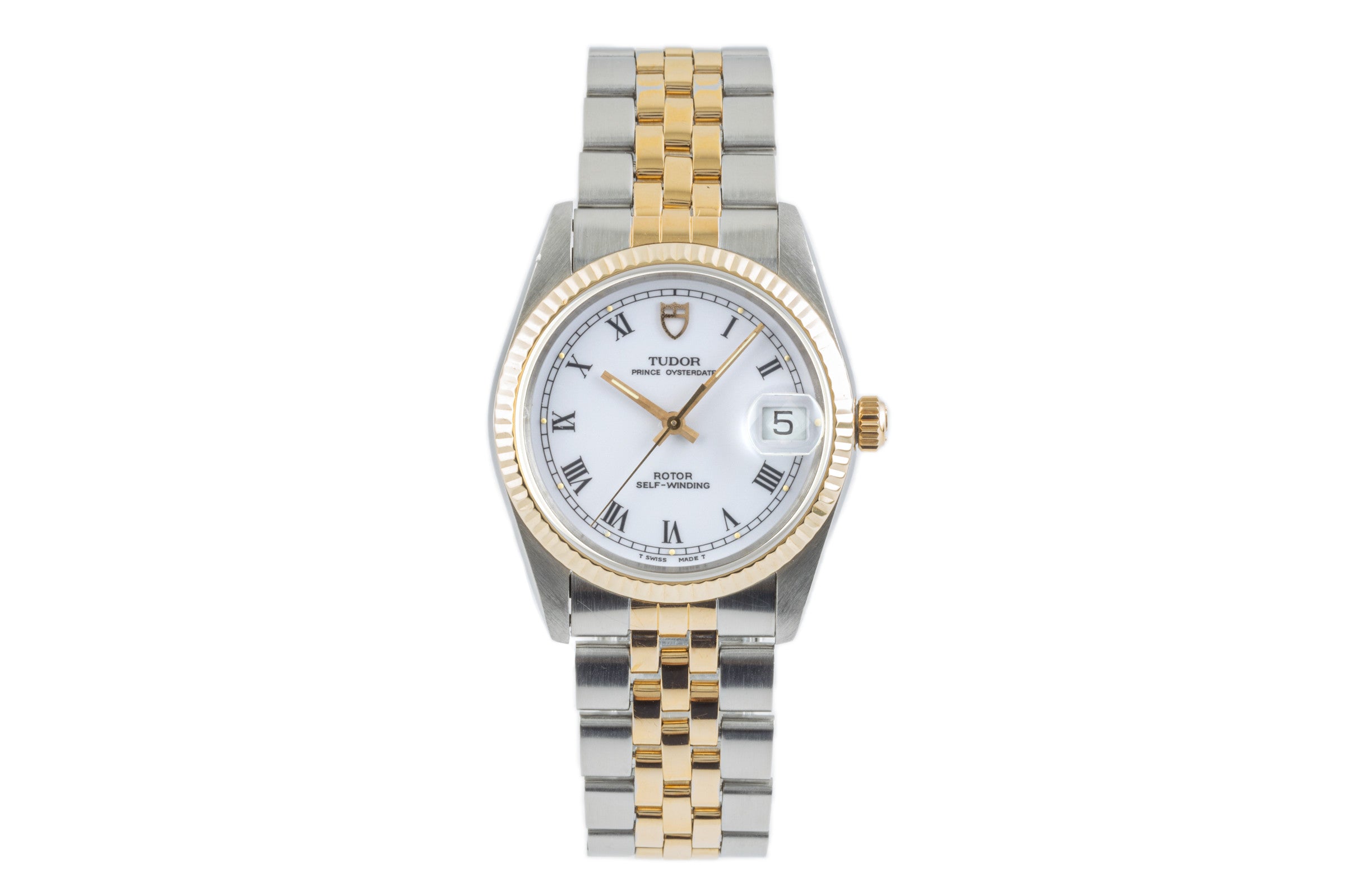 Tudor Prince Oysterdate acciaio / oro automatismo orologio da uomo 74033  [2304720]