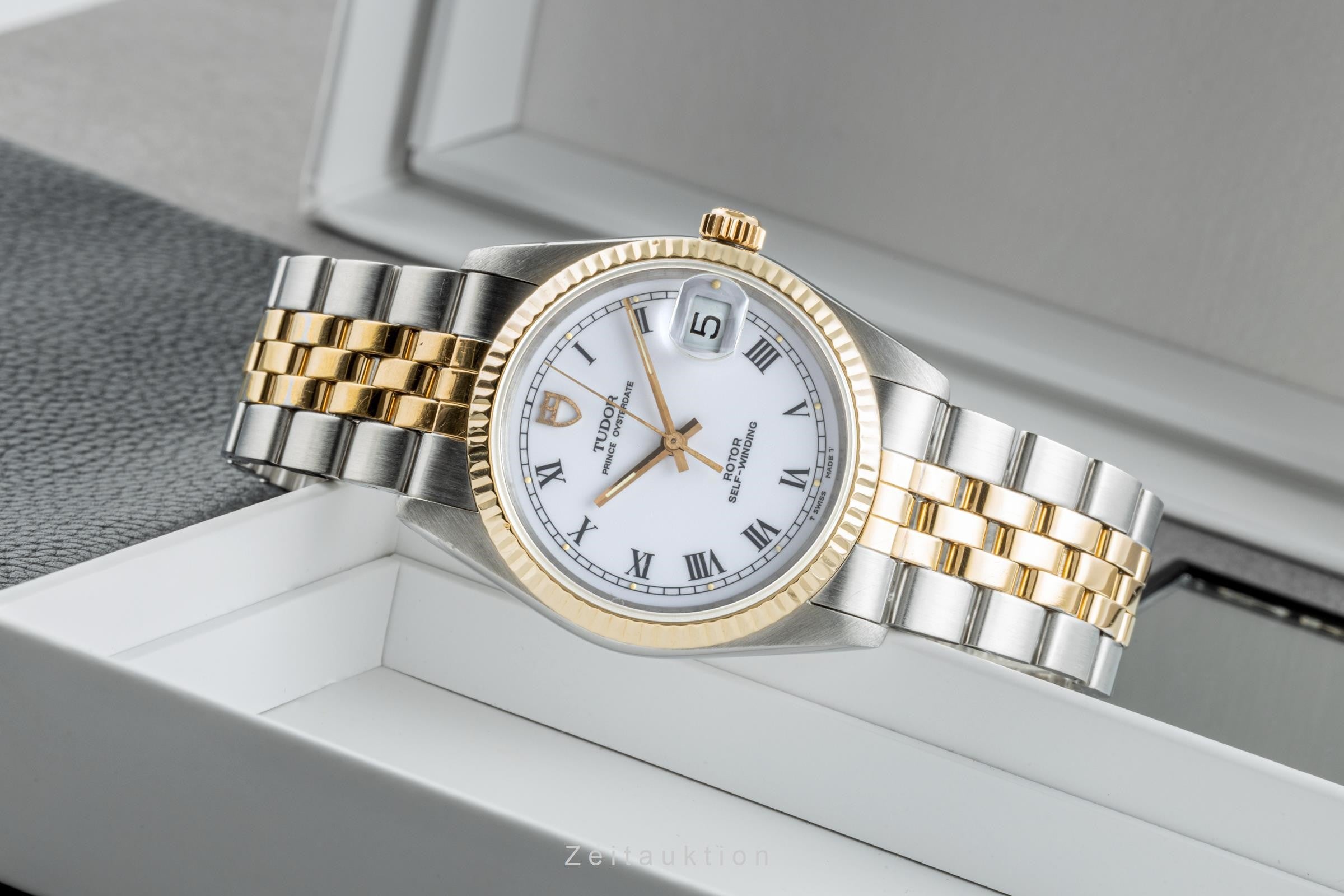 Tudor Prince Oysterdate steel gold automatic 74033 2304720