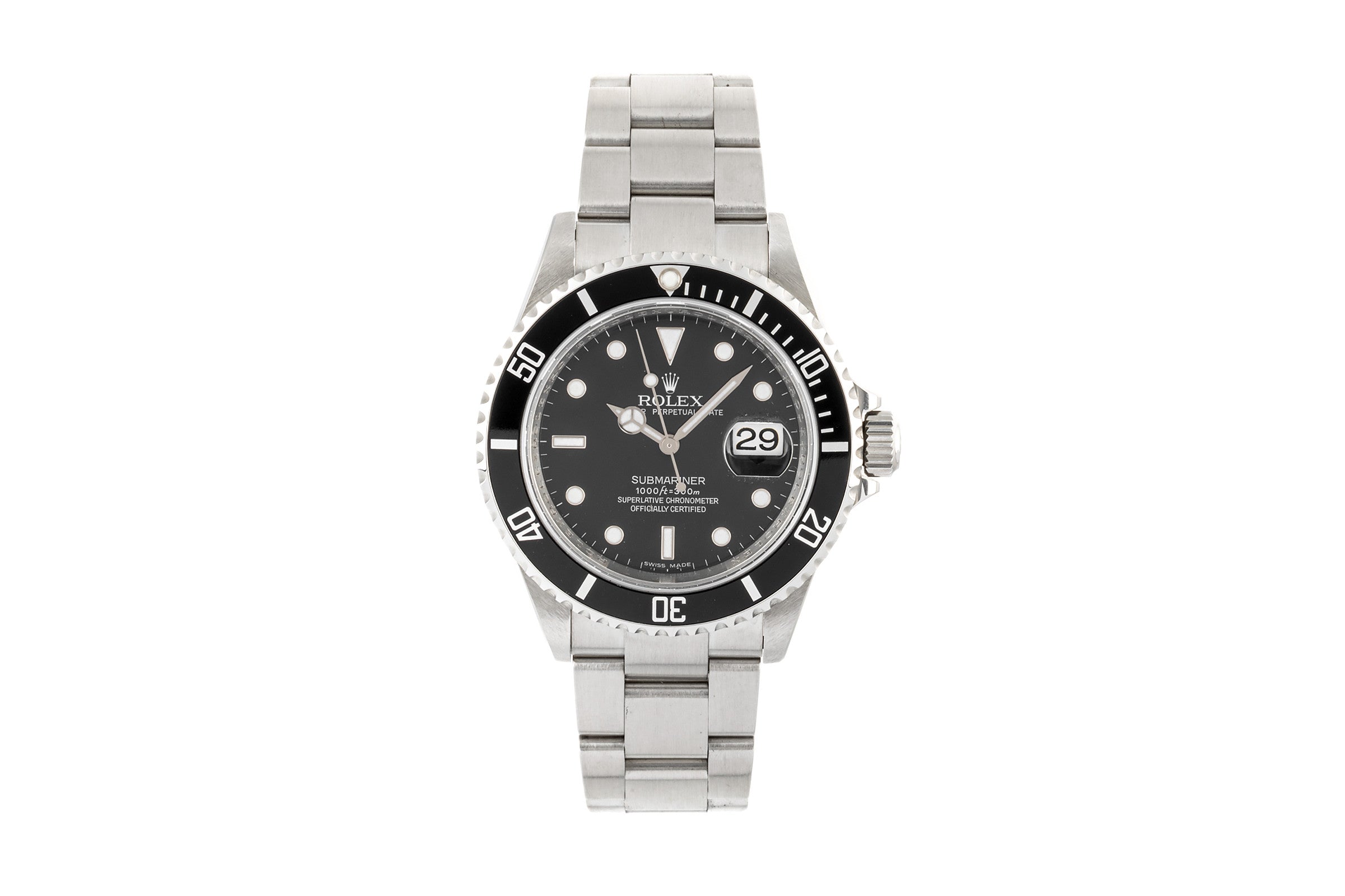 Rolex Submariner Date Oyster Edelstahl Automatik Herrenuhr Ref. 16610T V-Serie [2304784]