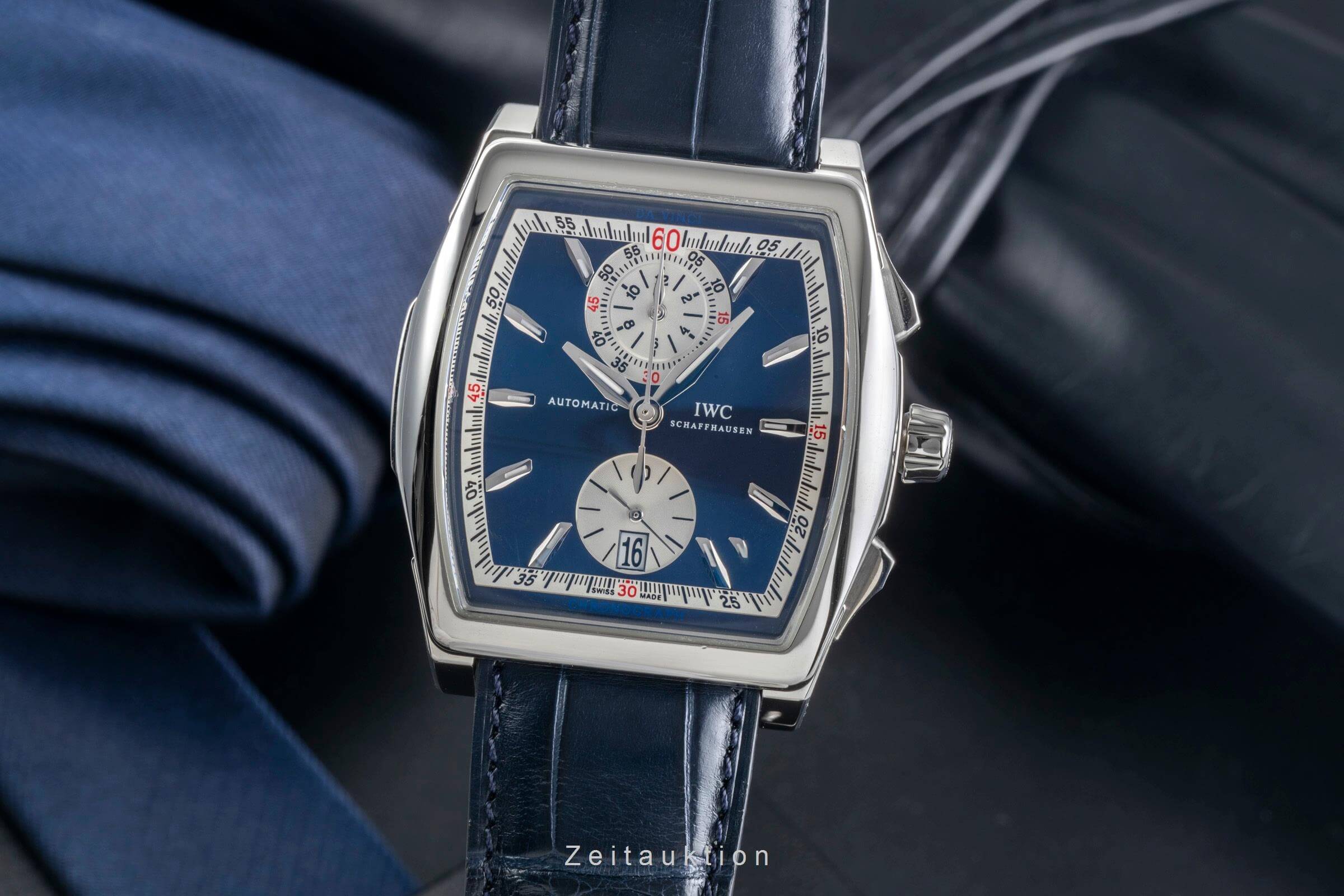 IWC Da Vinci chronograph steel automatic Kal. C.89360 Ref
