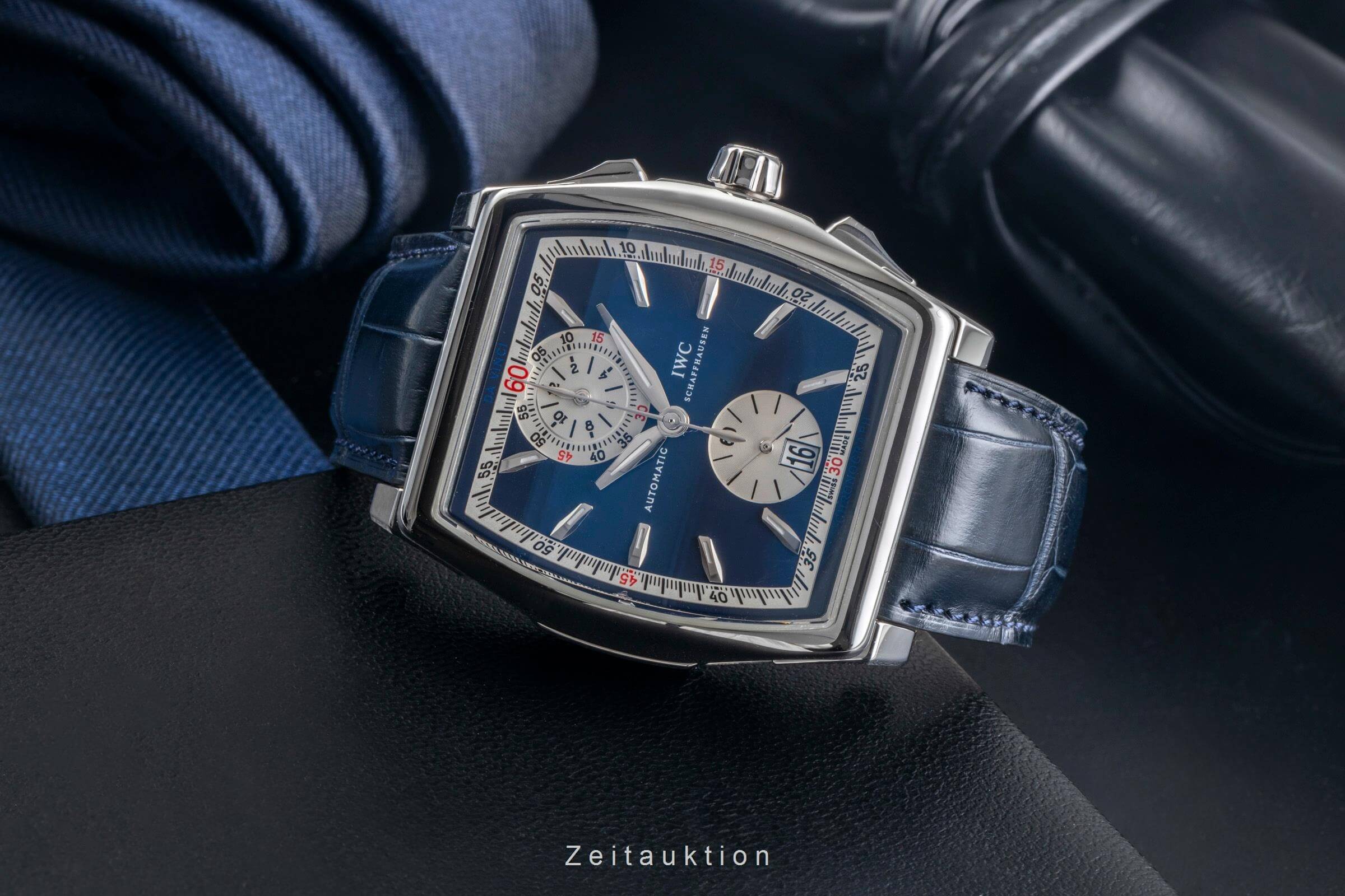 IWC Da Vinci chronographe acier automatique montre pour hommes IW376404 Limited  [2304792]
