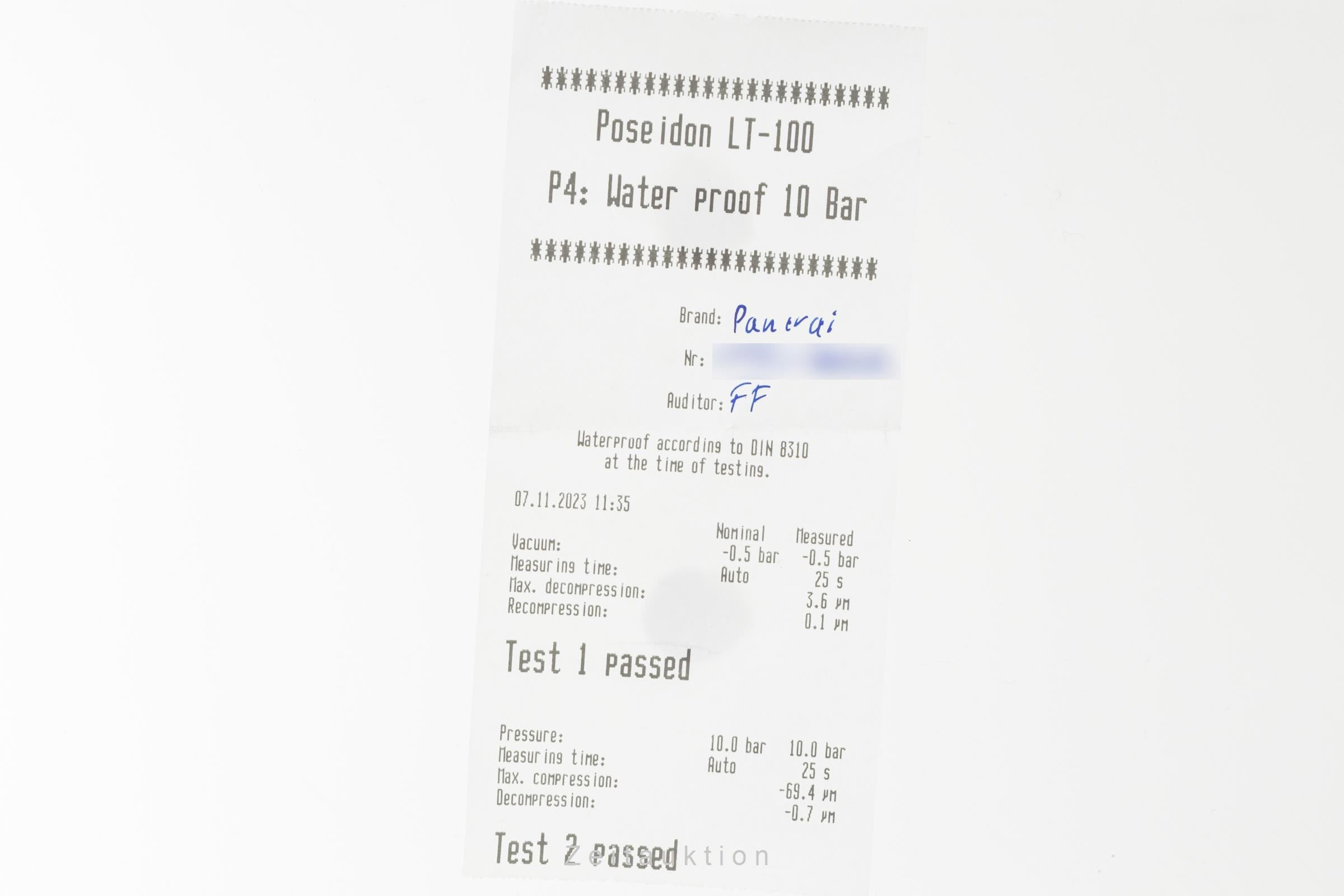 Panerai Luminor 1950 8 Days GMT Stahl Handaufzug Herrenuhr Ref. PAM00233 B&P [2304798]